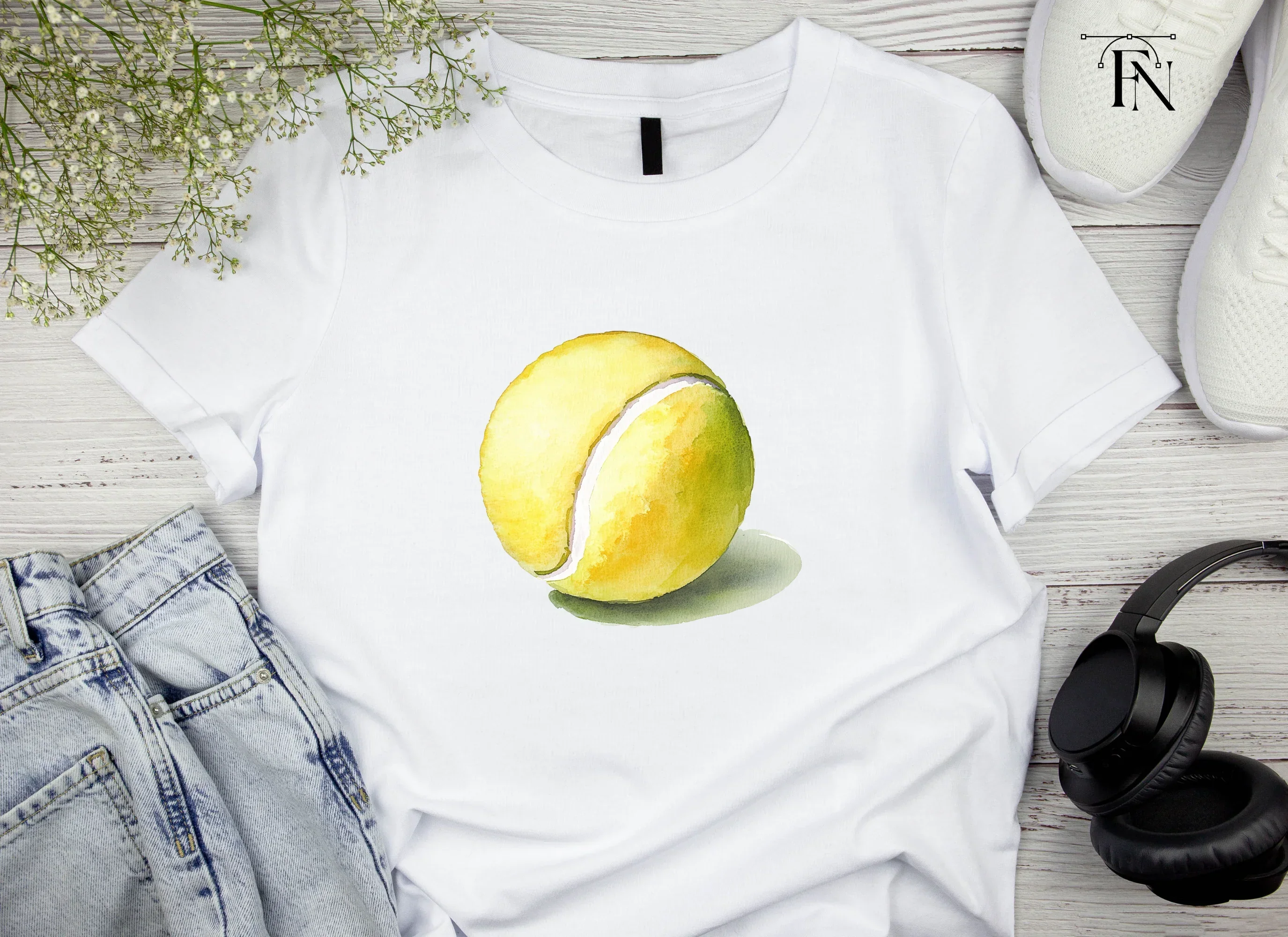Tennis Ball Clipart Bundle - Image 4