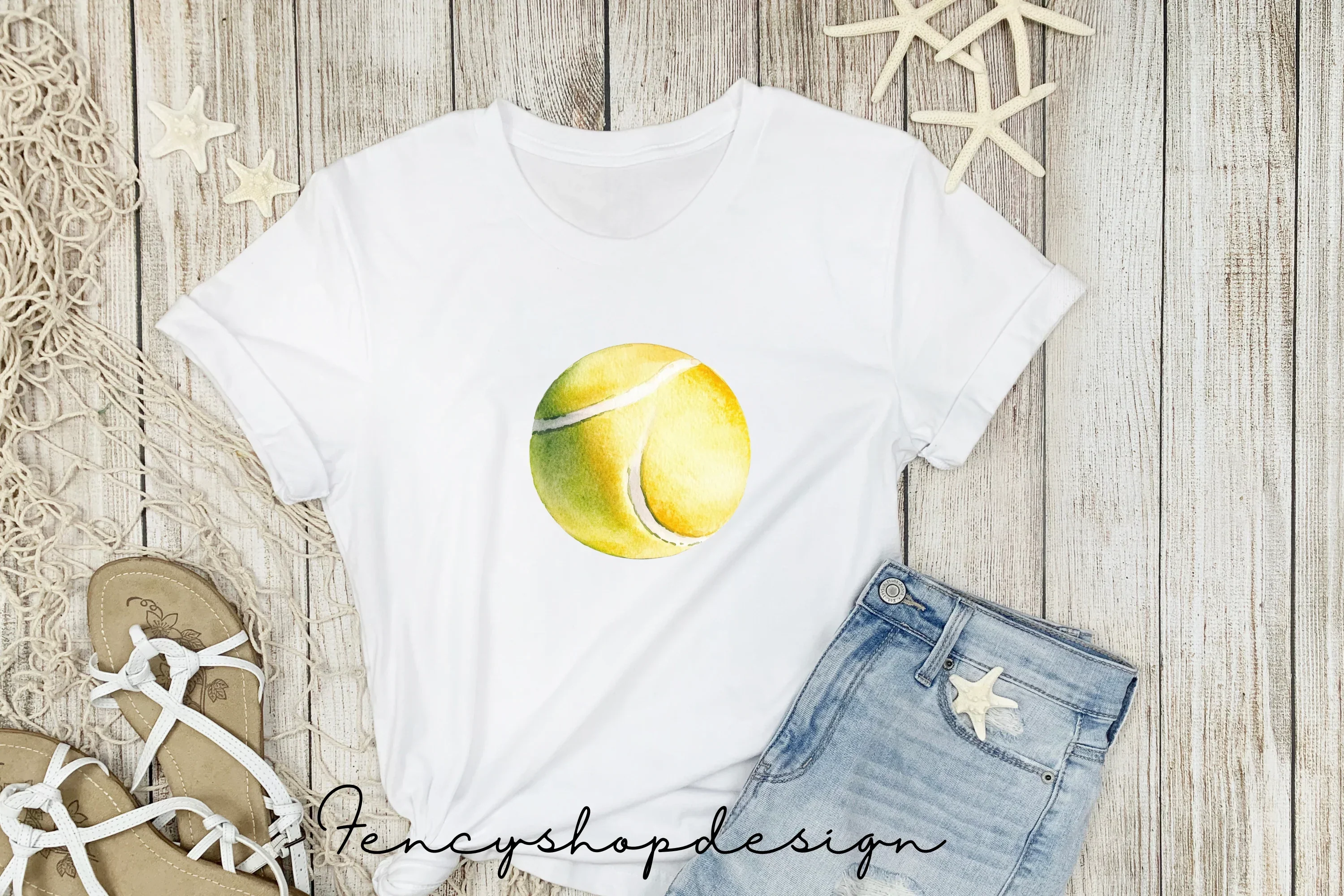 Tennis Ball Clipart Bundle - Image 5