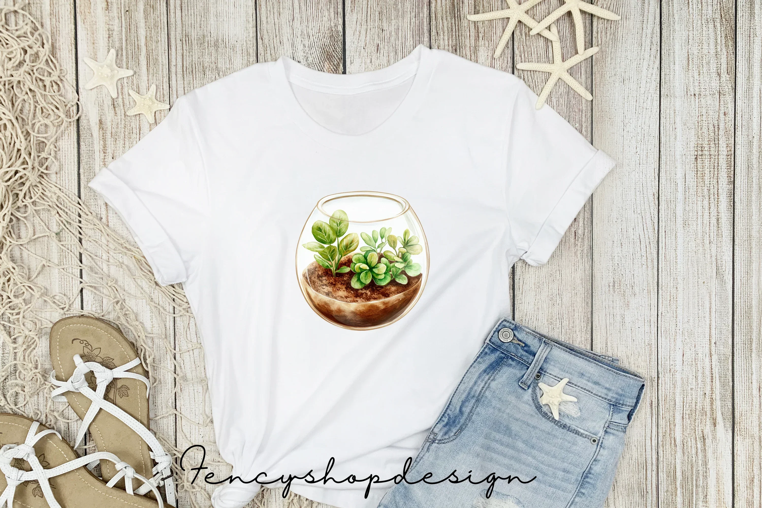Terrarium Clipart Bundle - Image 6