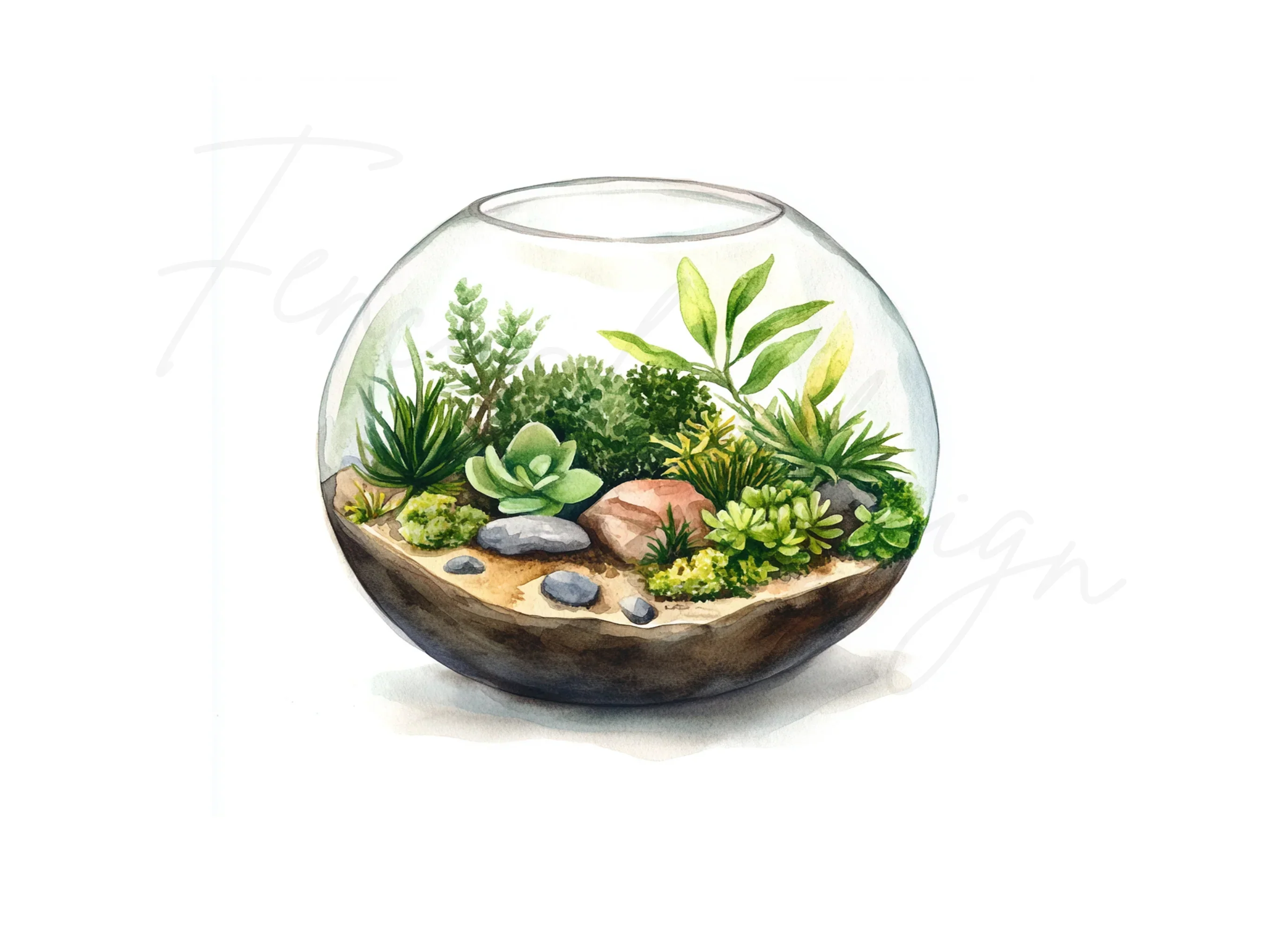 Terrarium Clipart Bundle - Image 2