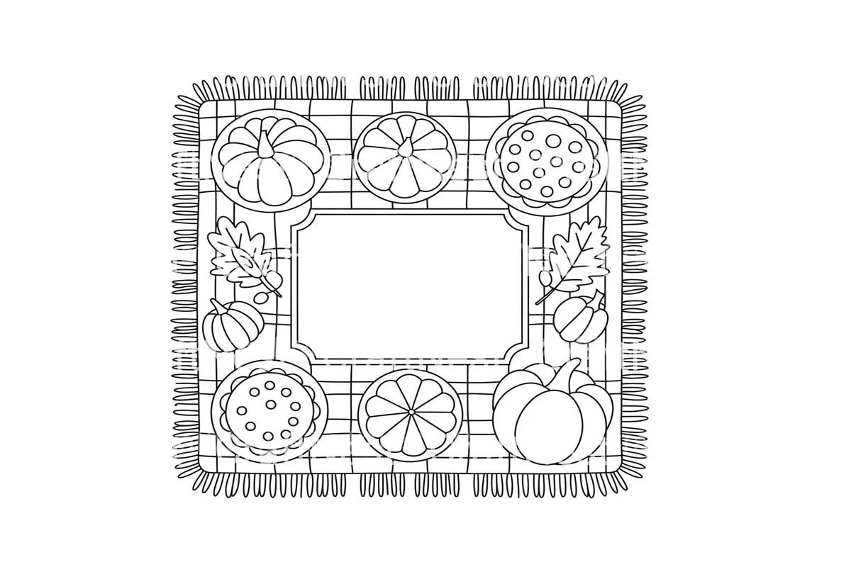 Thanksgiving Feast Coloring Books - Image 2