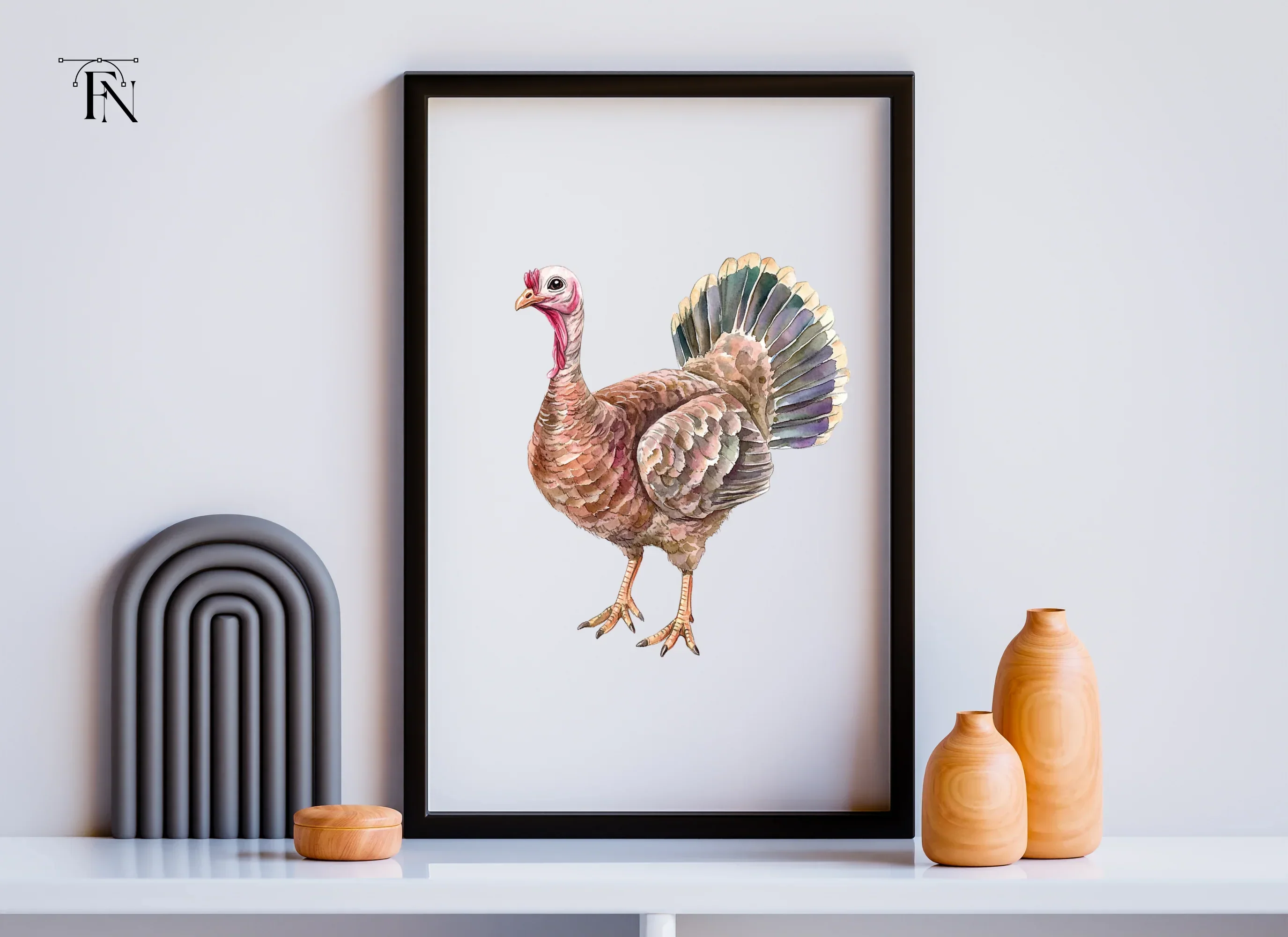 Thanksgiving Turkey Clipart Bundle - Image 6