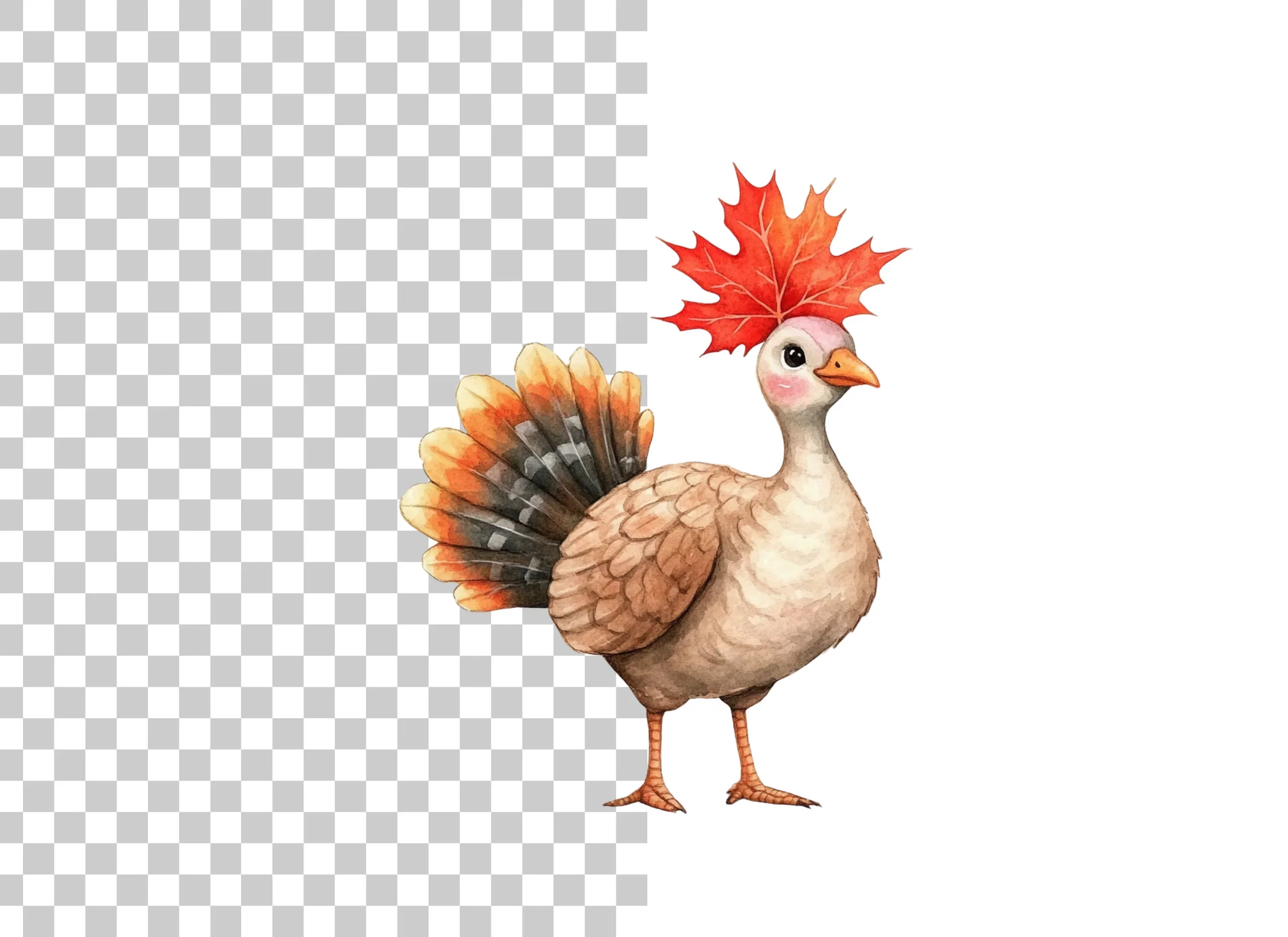 Thanksgiving Turkey Clipart Bundle - Image 2