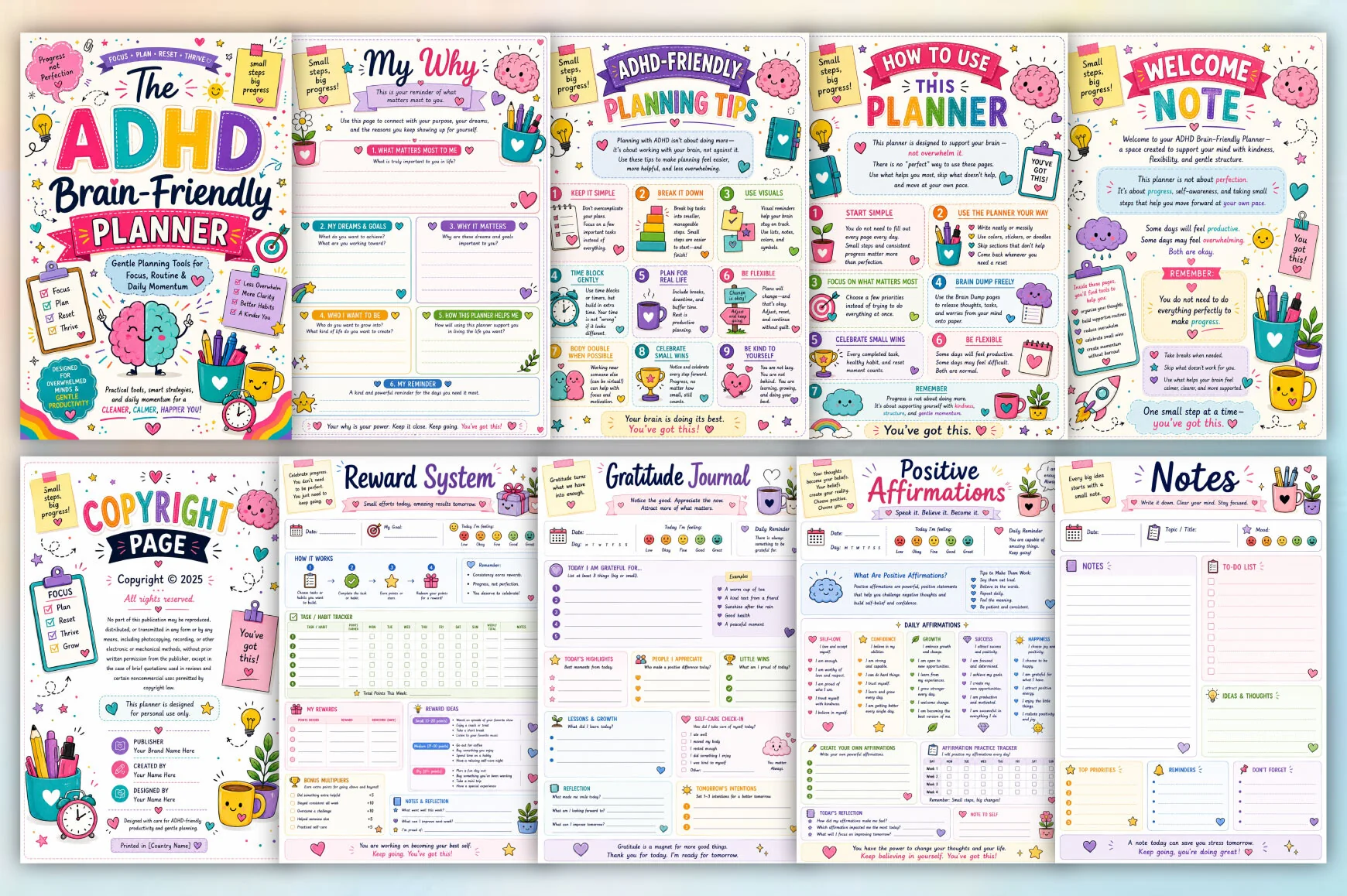 The Adhd Brain Friendly Planner - Image 2