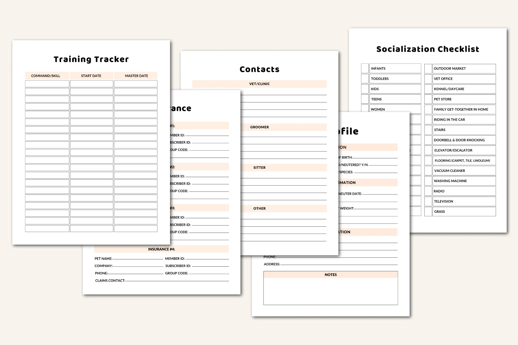 The All In One Puppy Parent Planner - Image 4