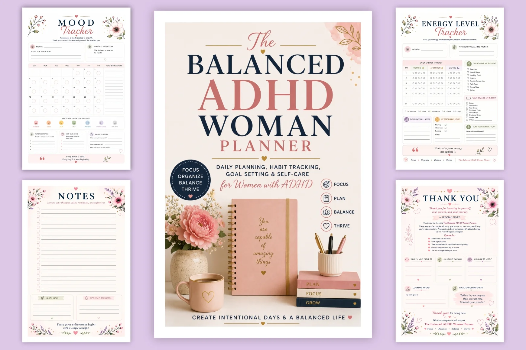 The Balanced Adhd Woman Planner - Image 6