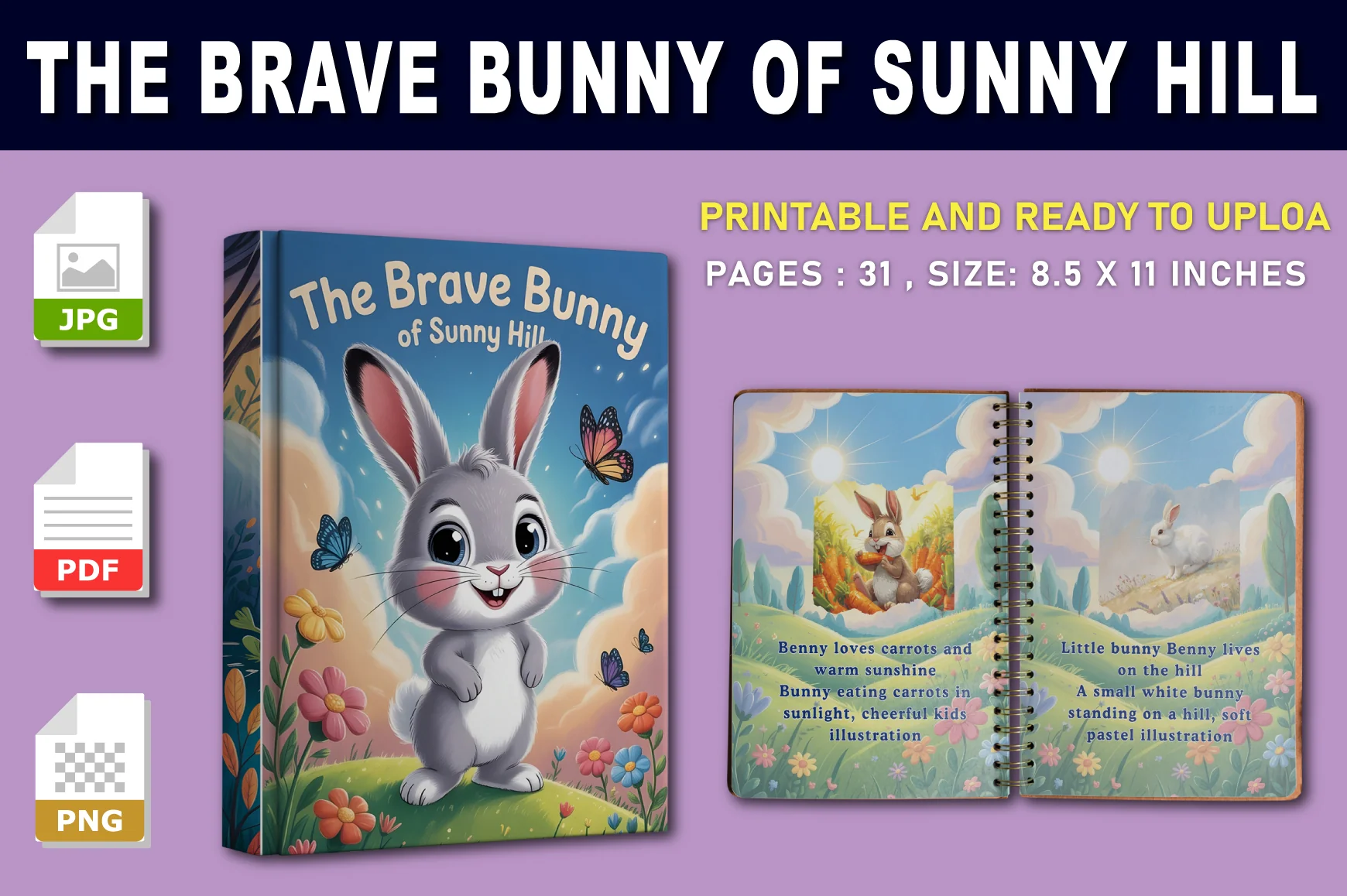 The Brave Bunny of Sunny Hill