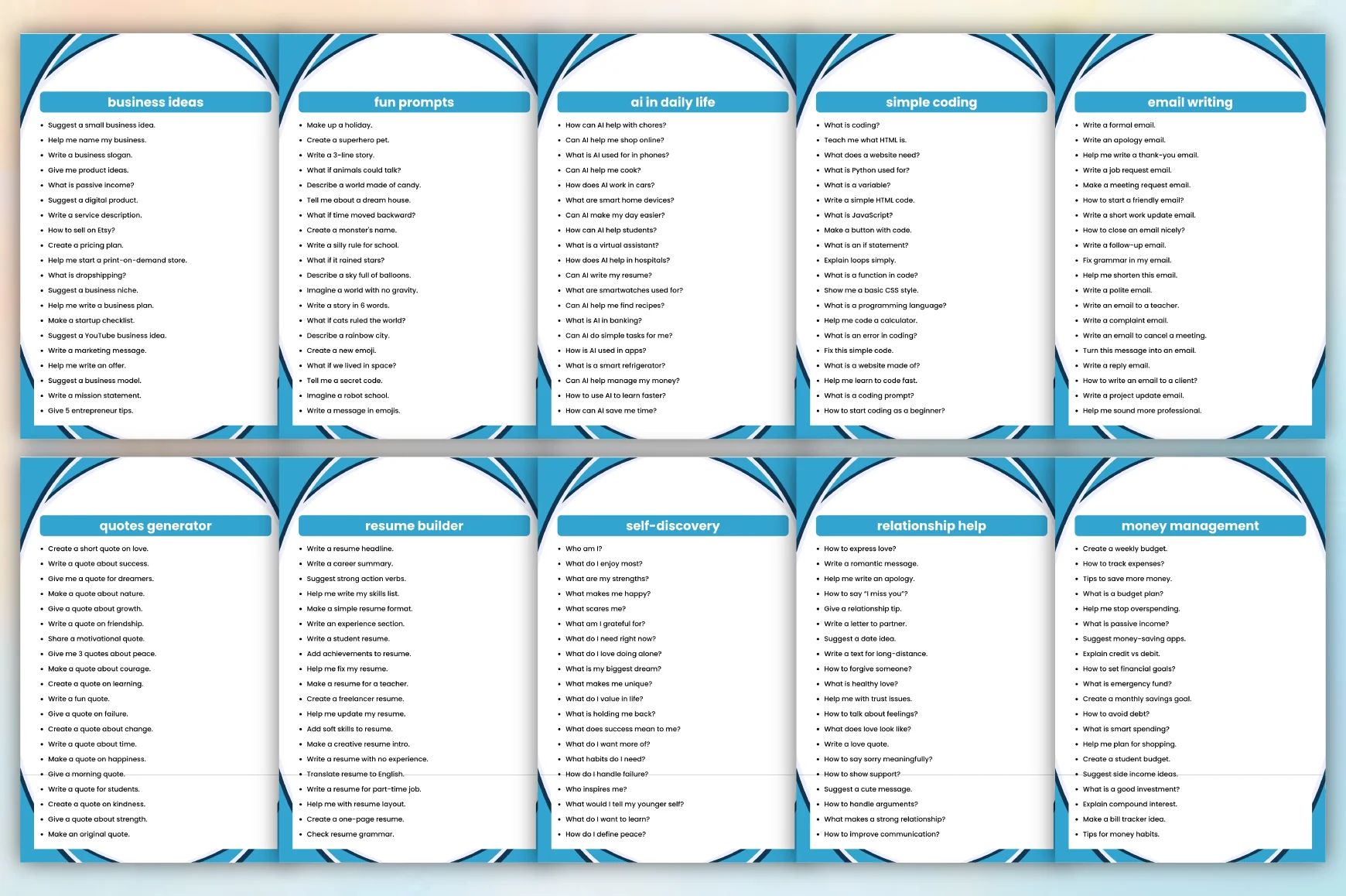 The ChatGPT Guide for Beginners Planner - Image 5