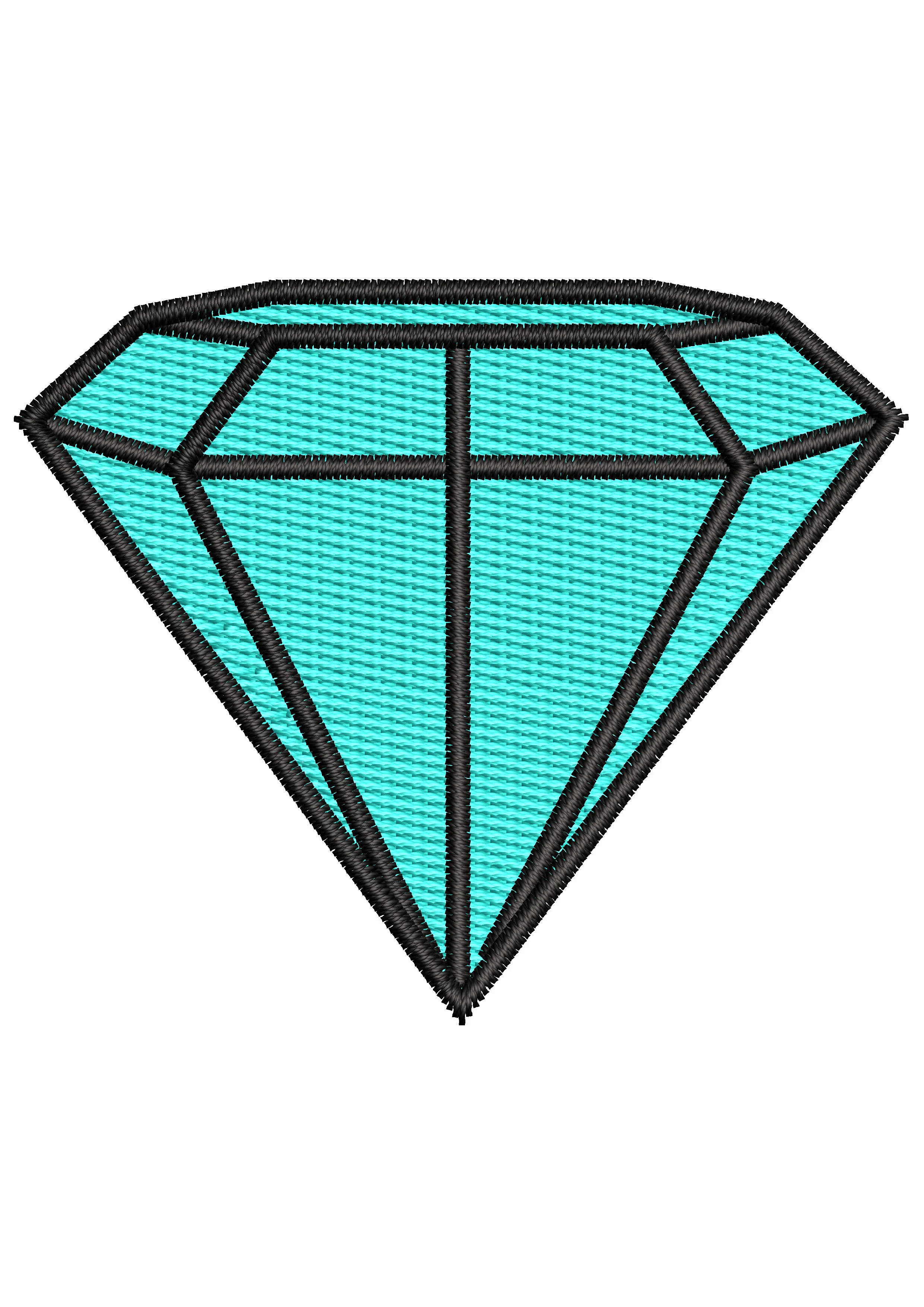 The Dimond Embroidery Design