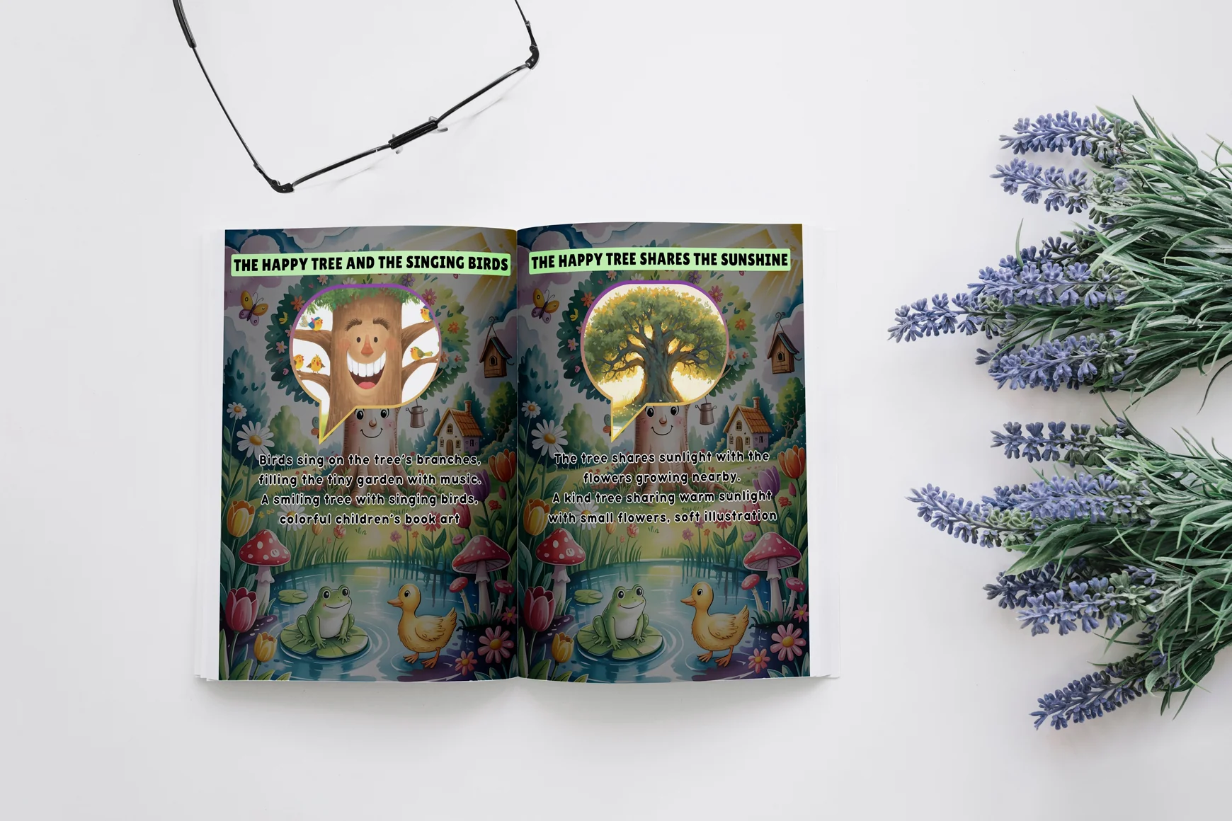 The Happy Tree in the Tiny Garden Book - Image 2