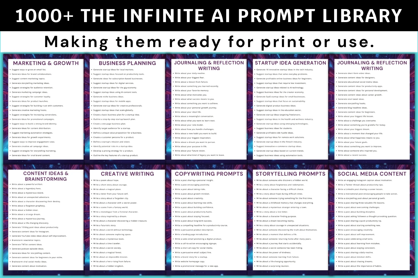 The Infinite AI Library Prompts - Image 2