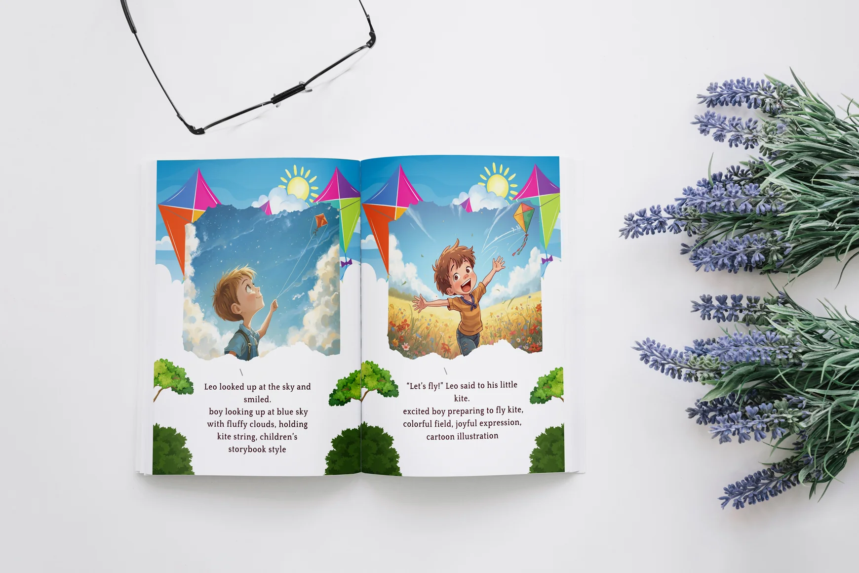 The March Wind and the Little Kite Book - Image 2