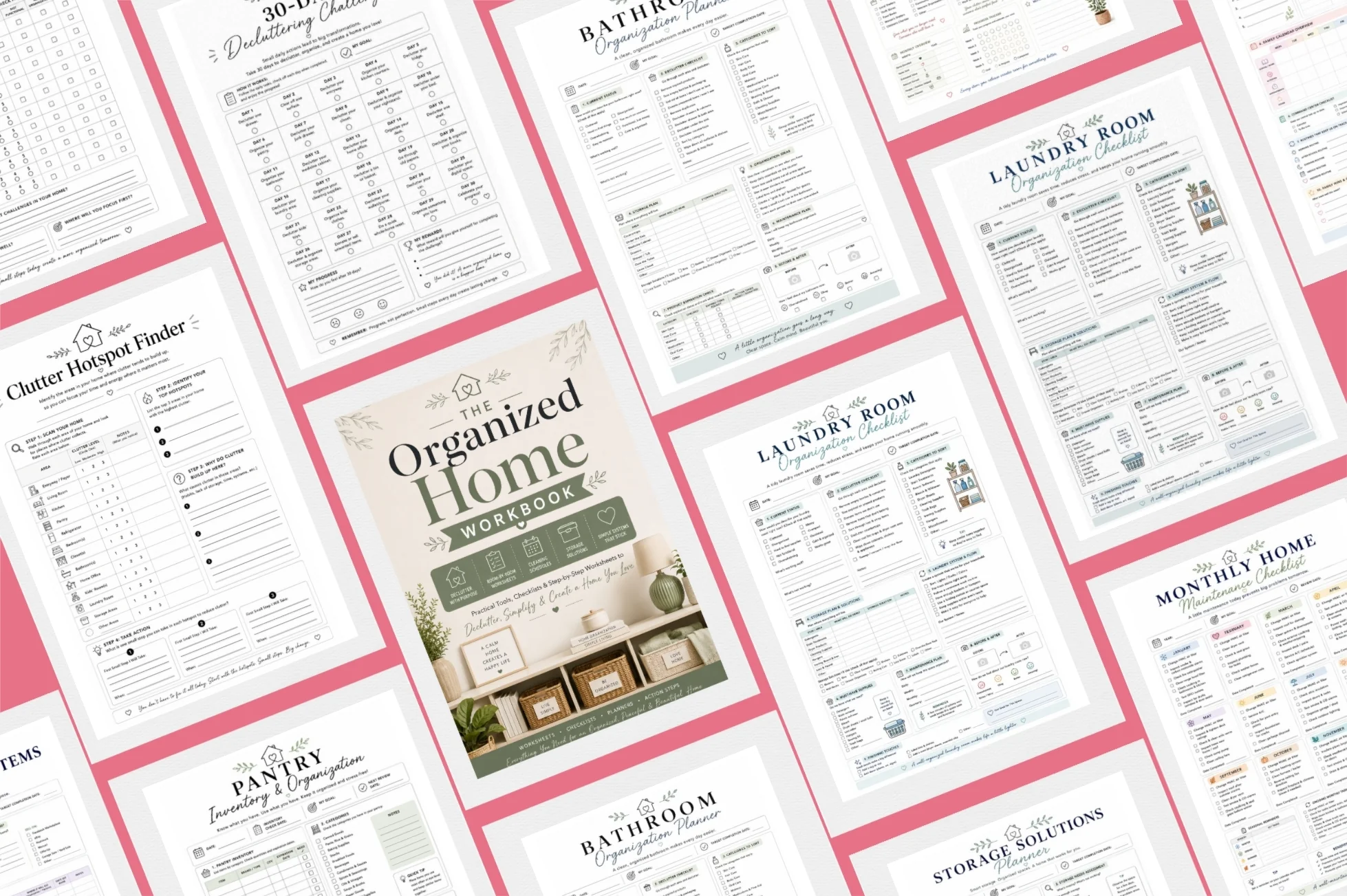 The Organized Home Workbook - Image 5