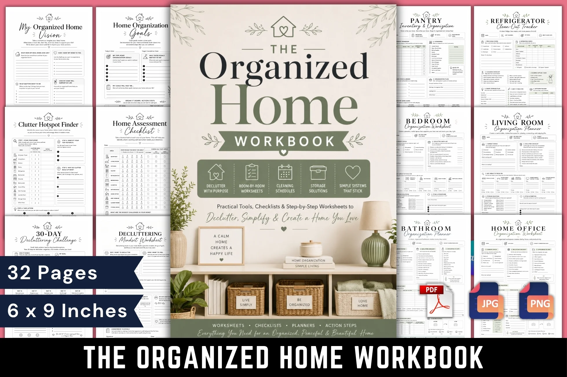 The Organized Home Workbook - Image 8