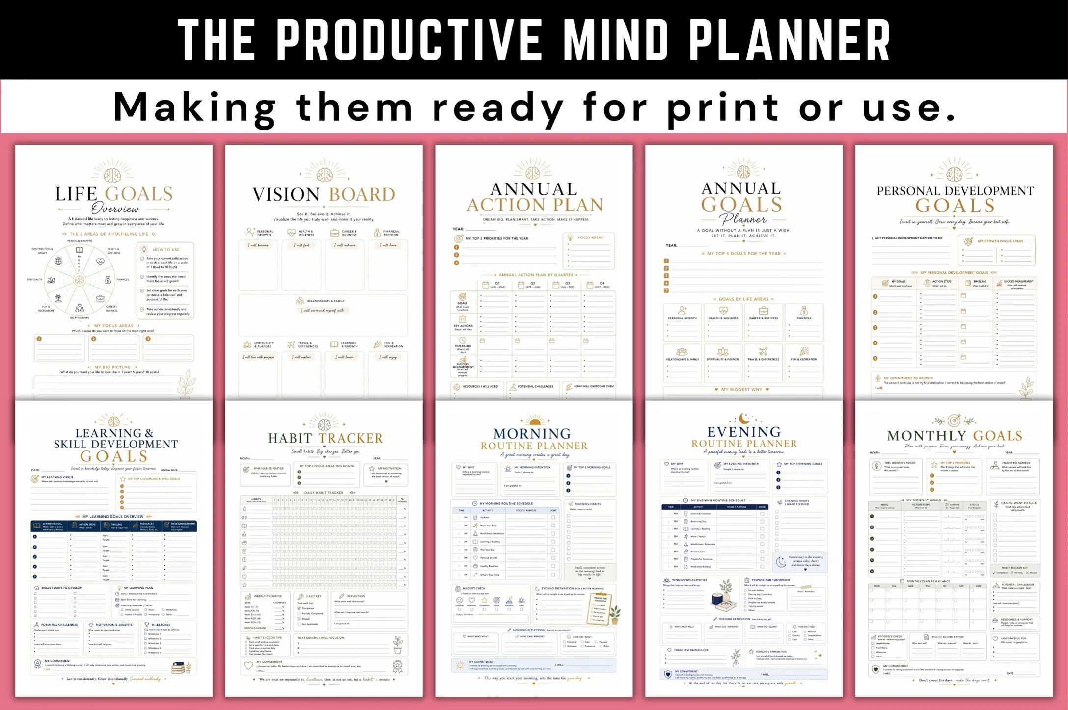 The Productive Mind Planner - Image 2