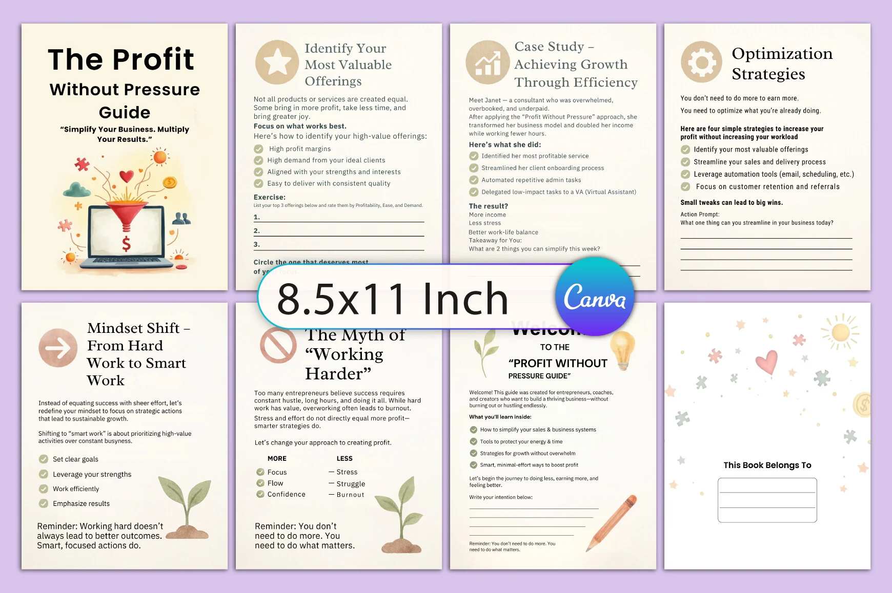 The Profit Without Pressure Guide Planner - Image 3
