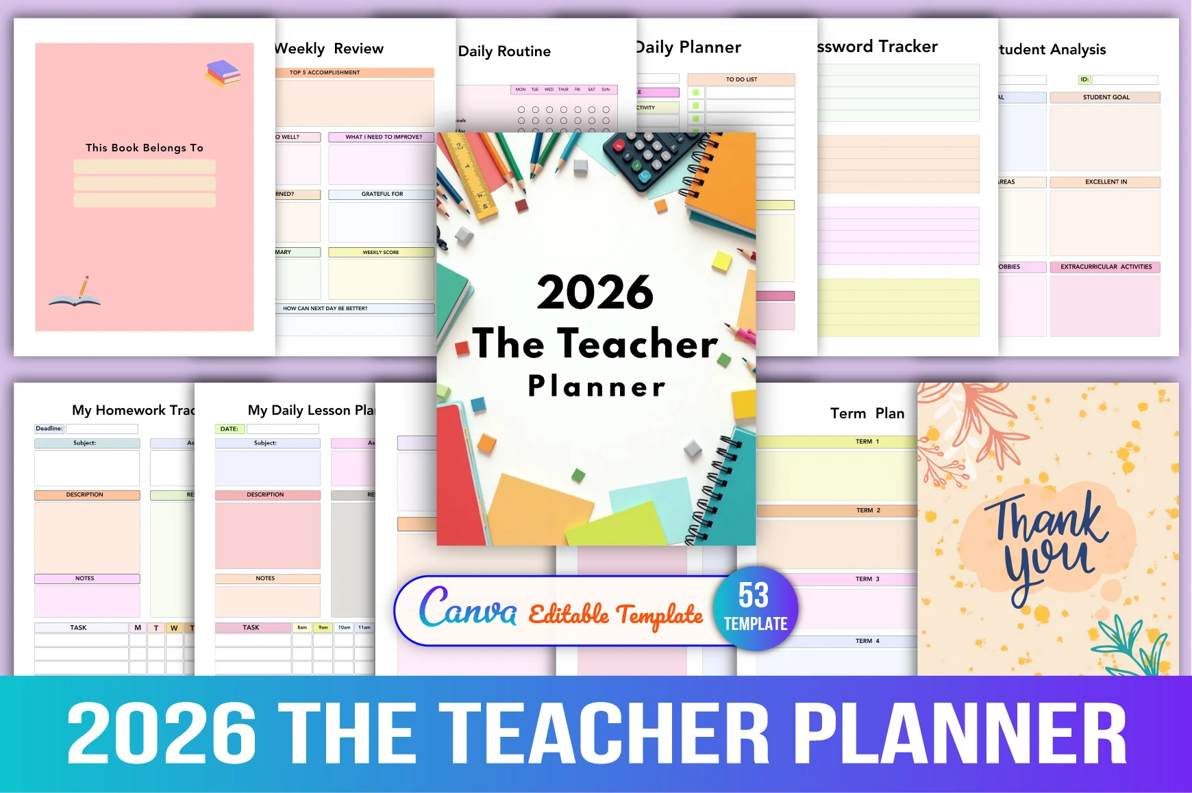 The Teacher Planner