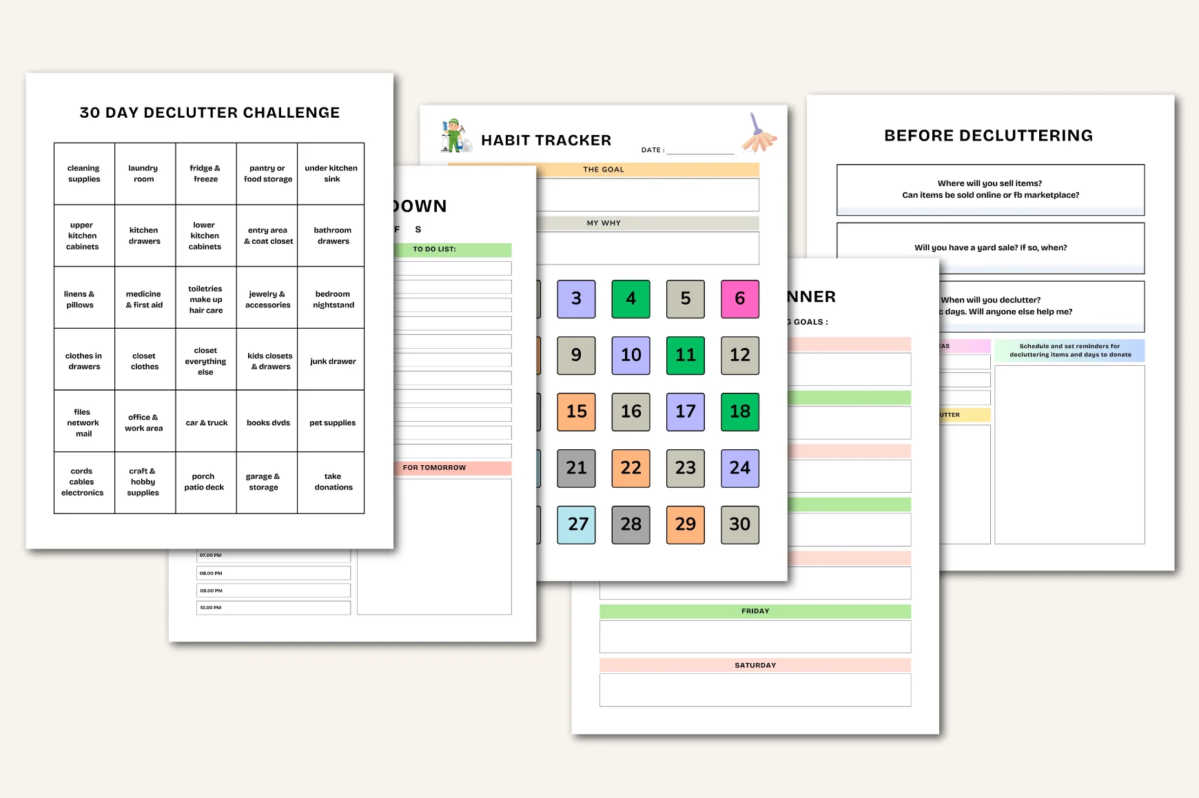 The Ultimate Decluttering Planner - Image 5