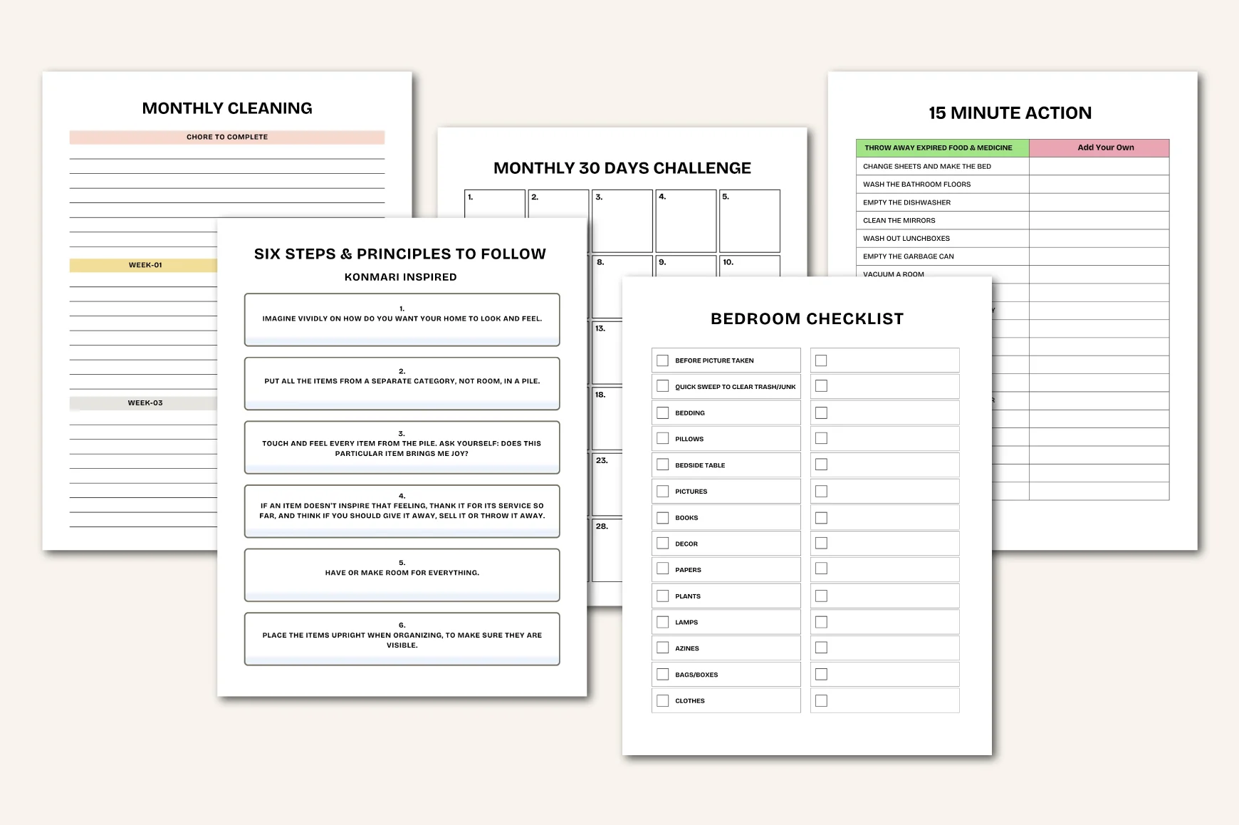 The Ultimate Decluttering Planner - Image 7