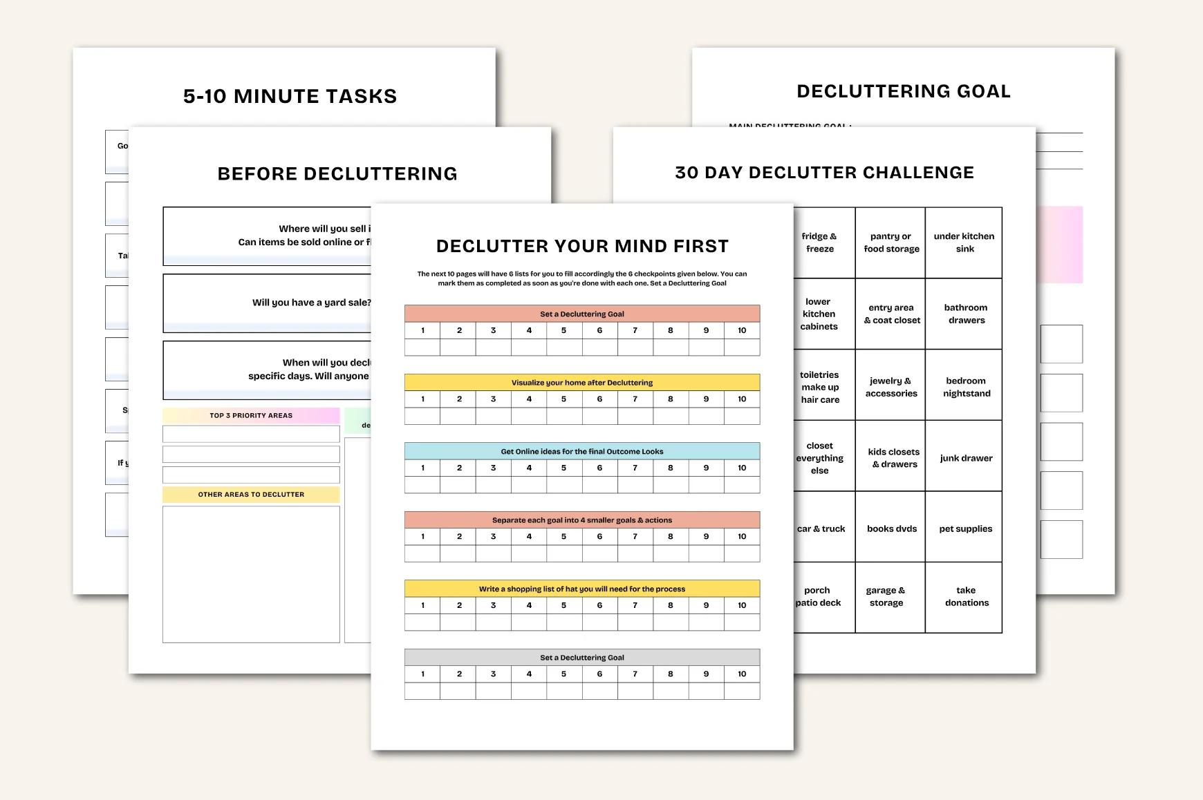 The Ultimate Decluttering Planner - Image 8