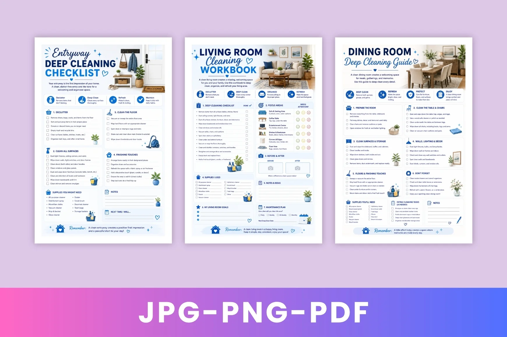The Ultimate Home Deep Cleaning Workbook - Image 2