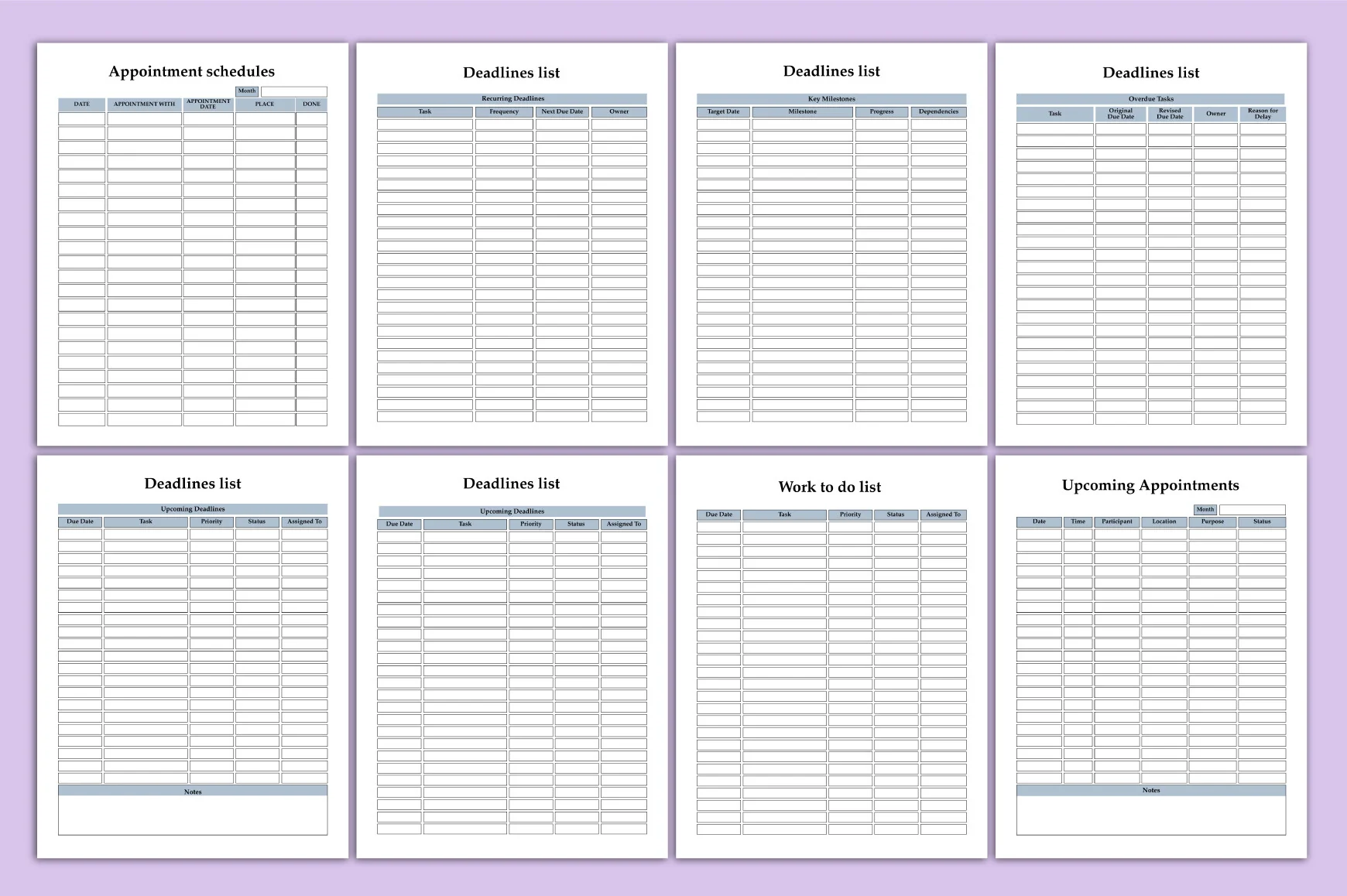 The Work Office Planner - Image 3