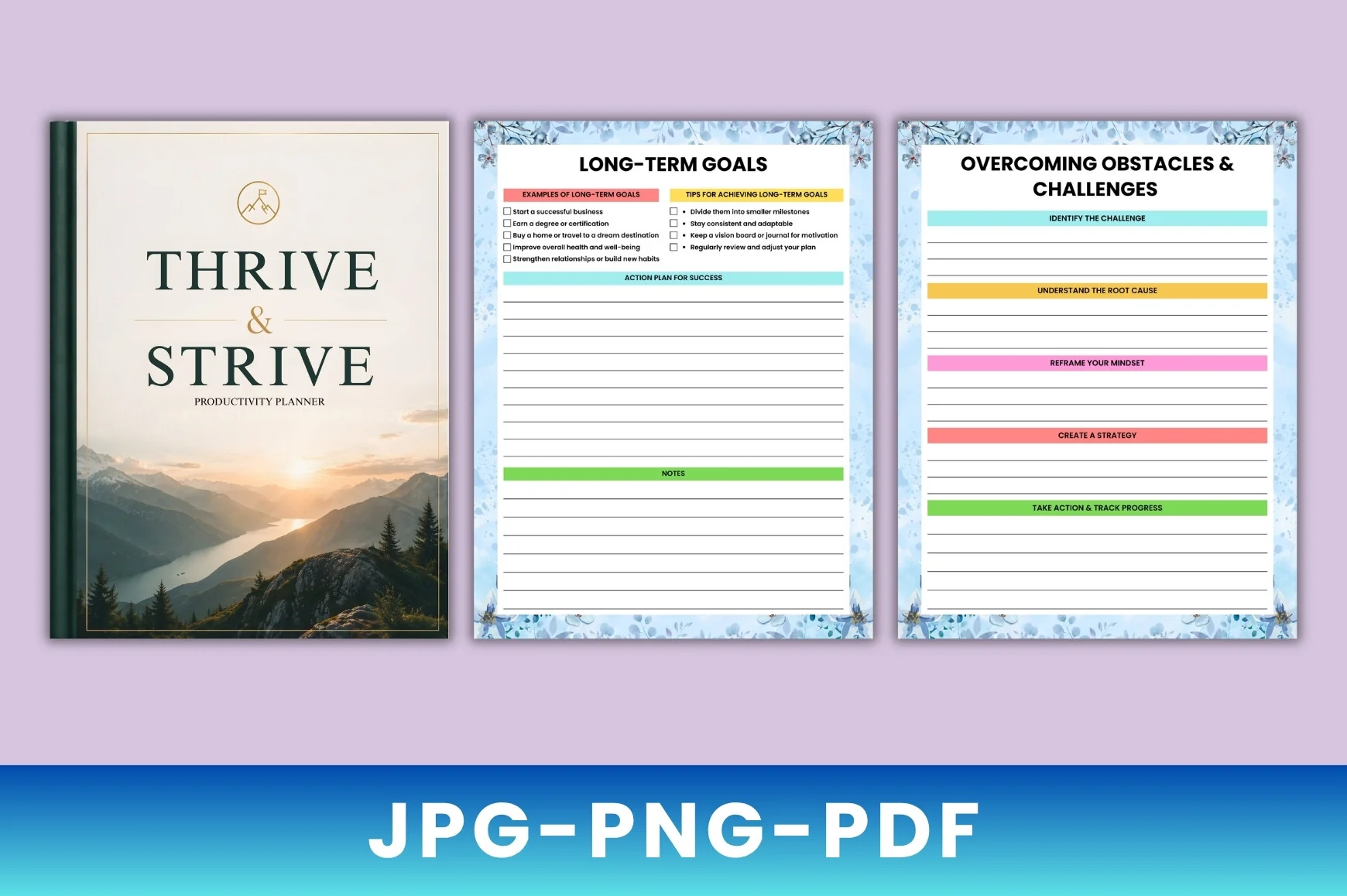 Thrive Strive Productivity Planner - Image 2