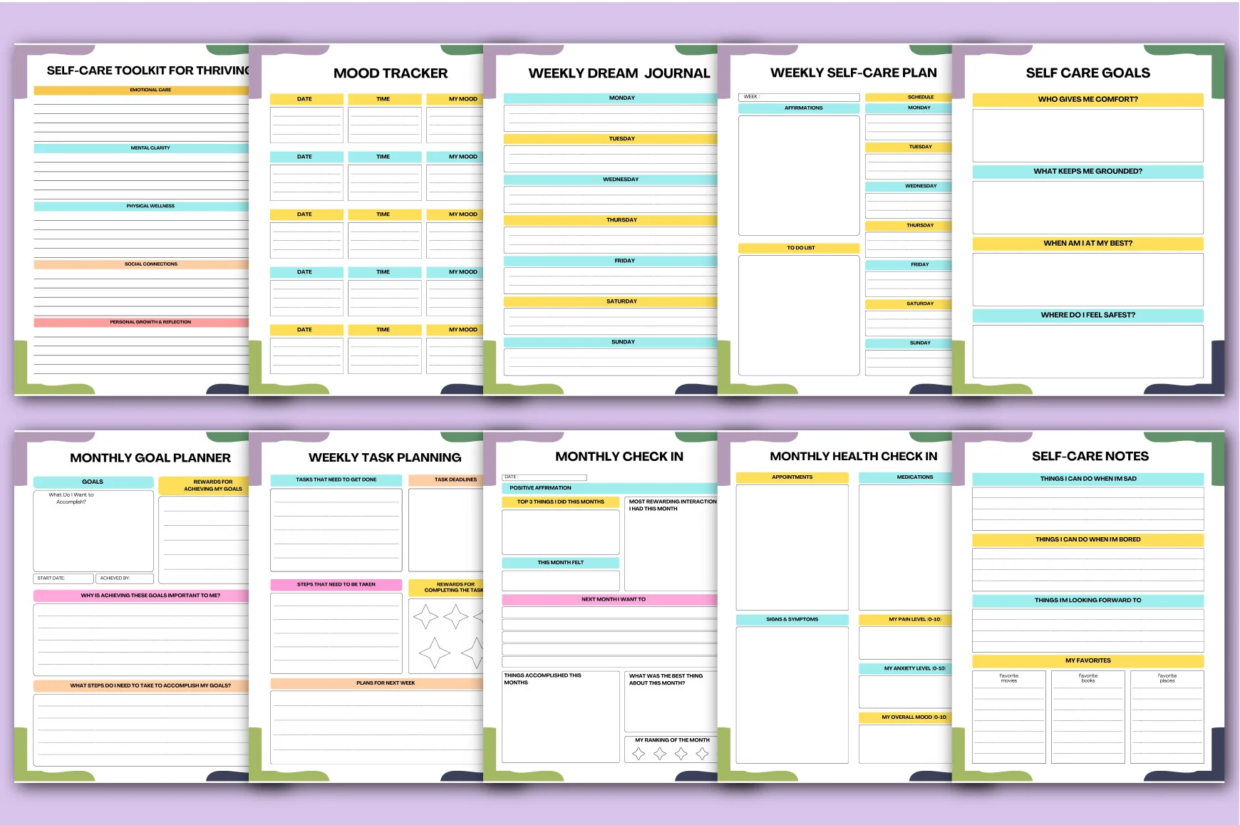 Thriving and Striving Planner for Success - Image 3