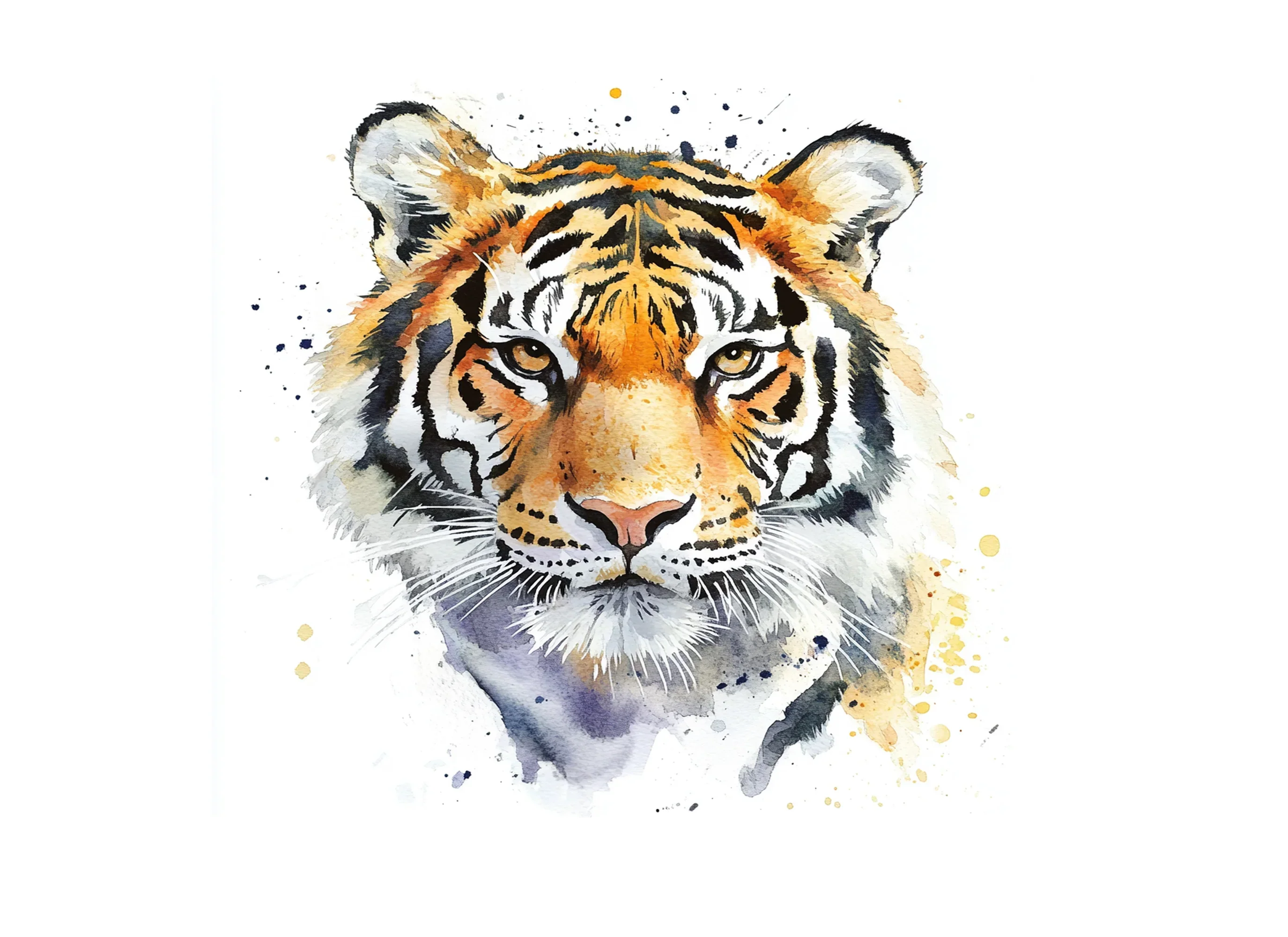 Tiger Head Clipart Bundle - Image 2
