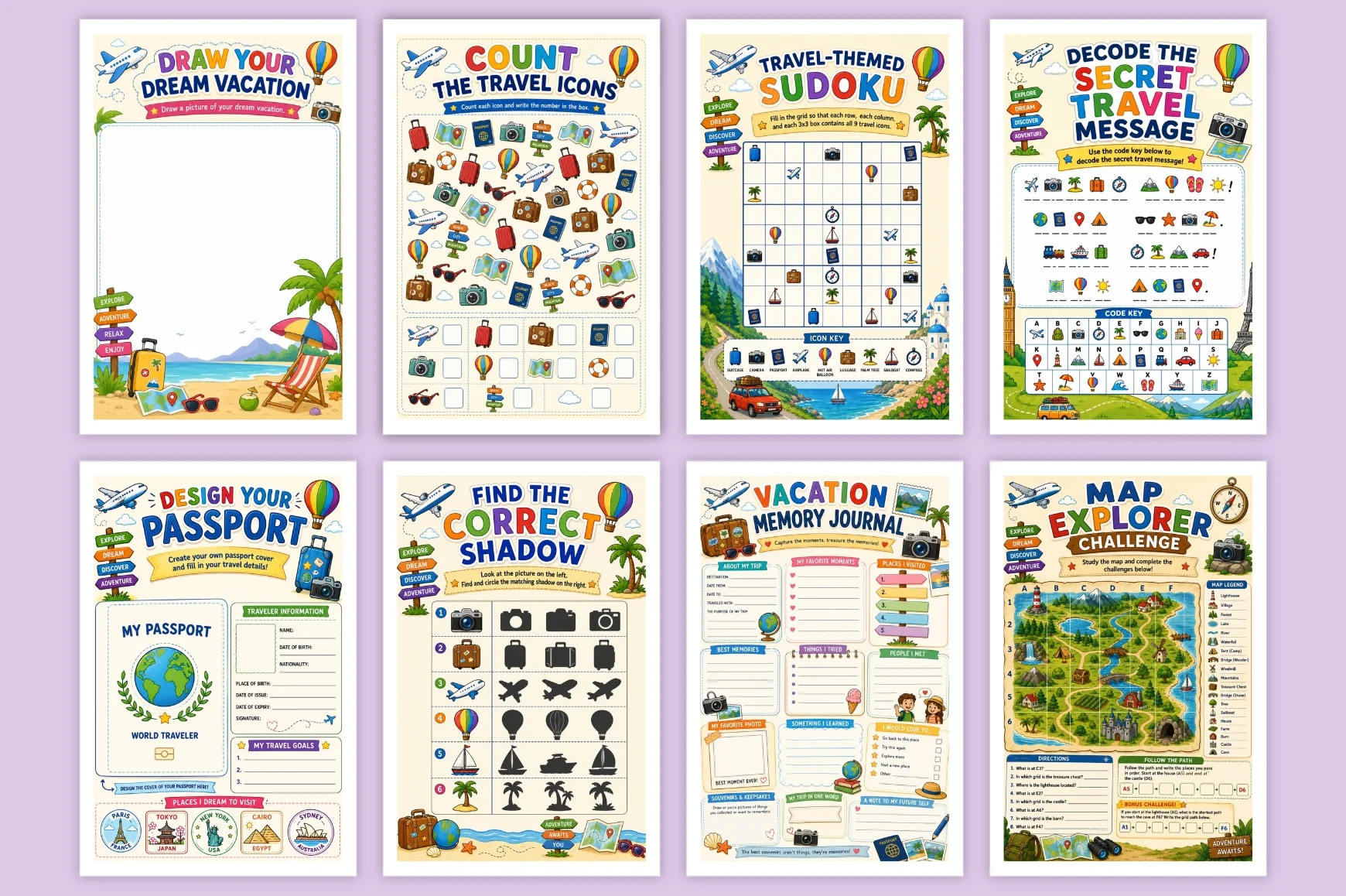 Tiny Travelers Fun Book - Image 4
