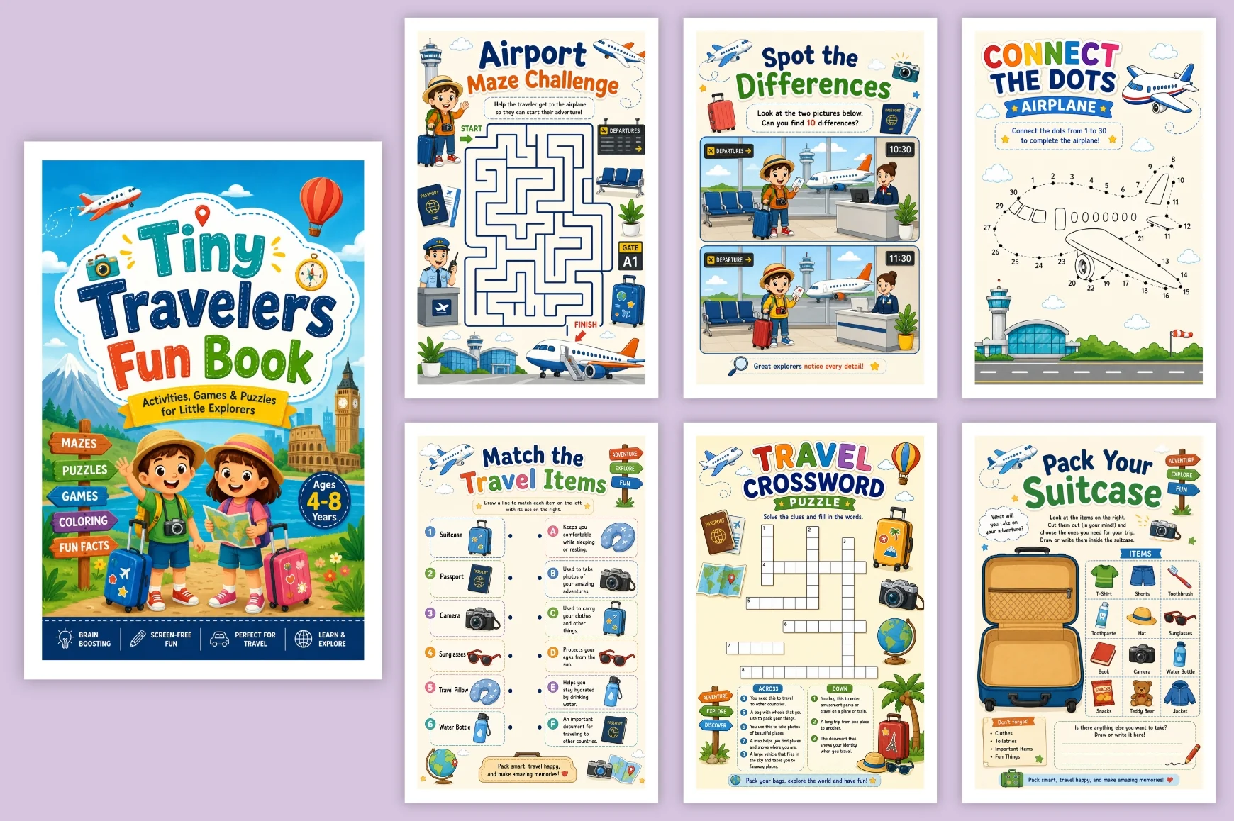 Tiny Travelers Fun Book - Image 5