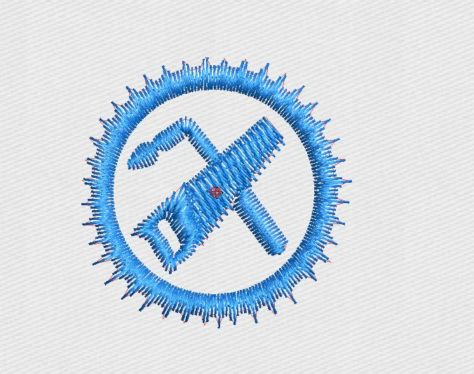 Tools Embroidery Design