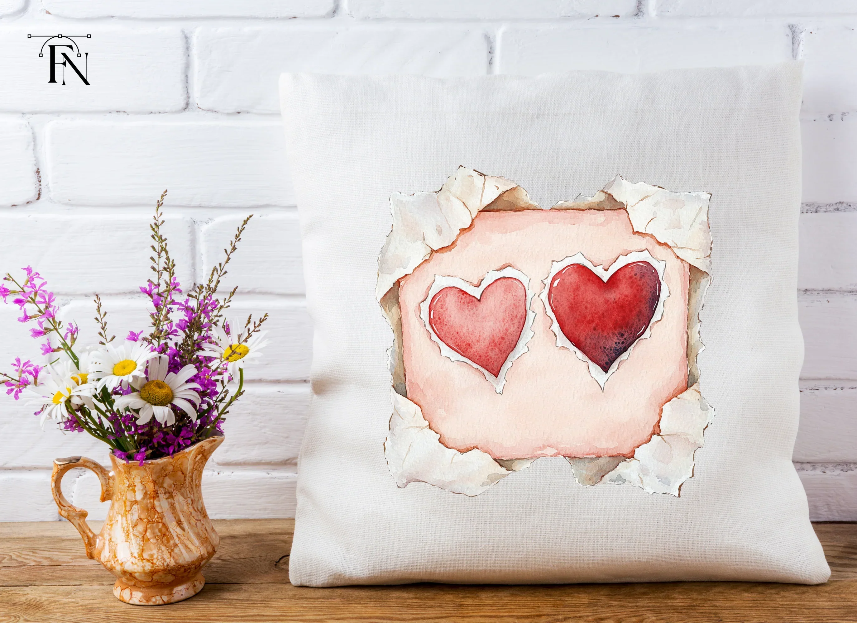 Torn Heart Clipart Bundle - Image 4