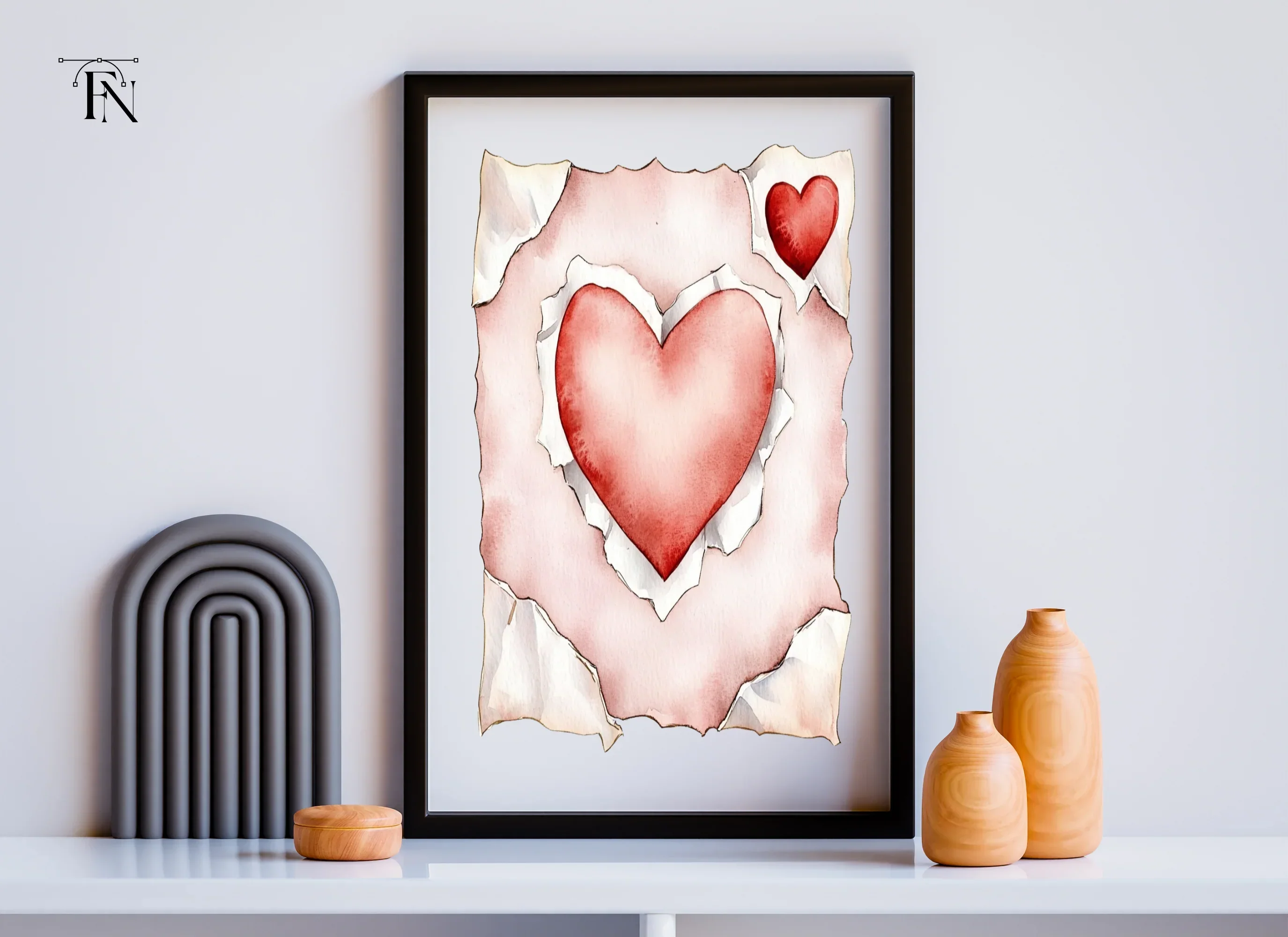 Torn Heart Clipart Bundle - Image 5