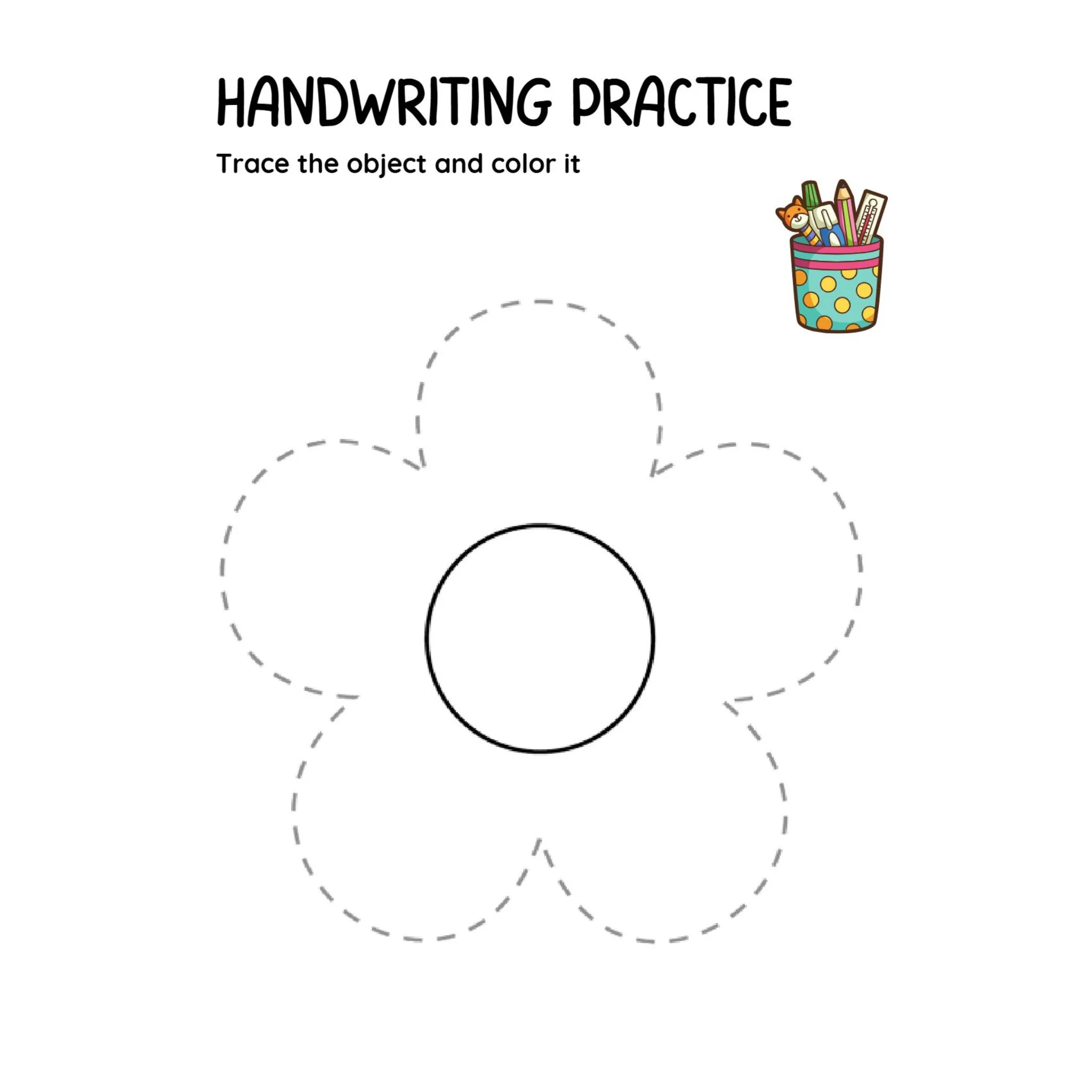 Trace and Color Objects Workbook - Image 3