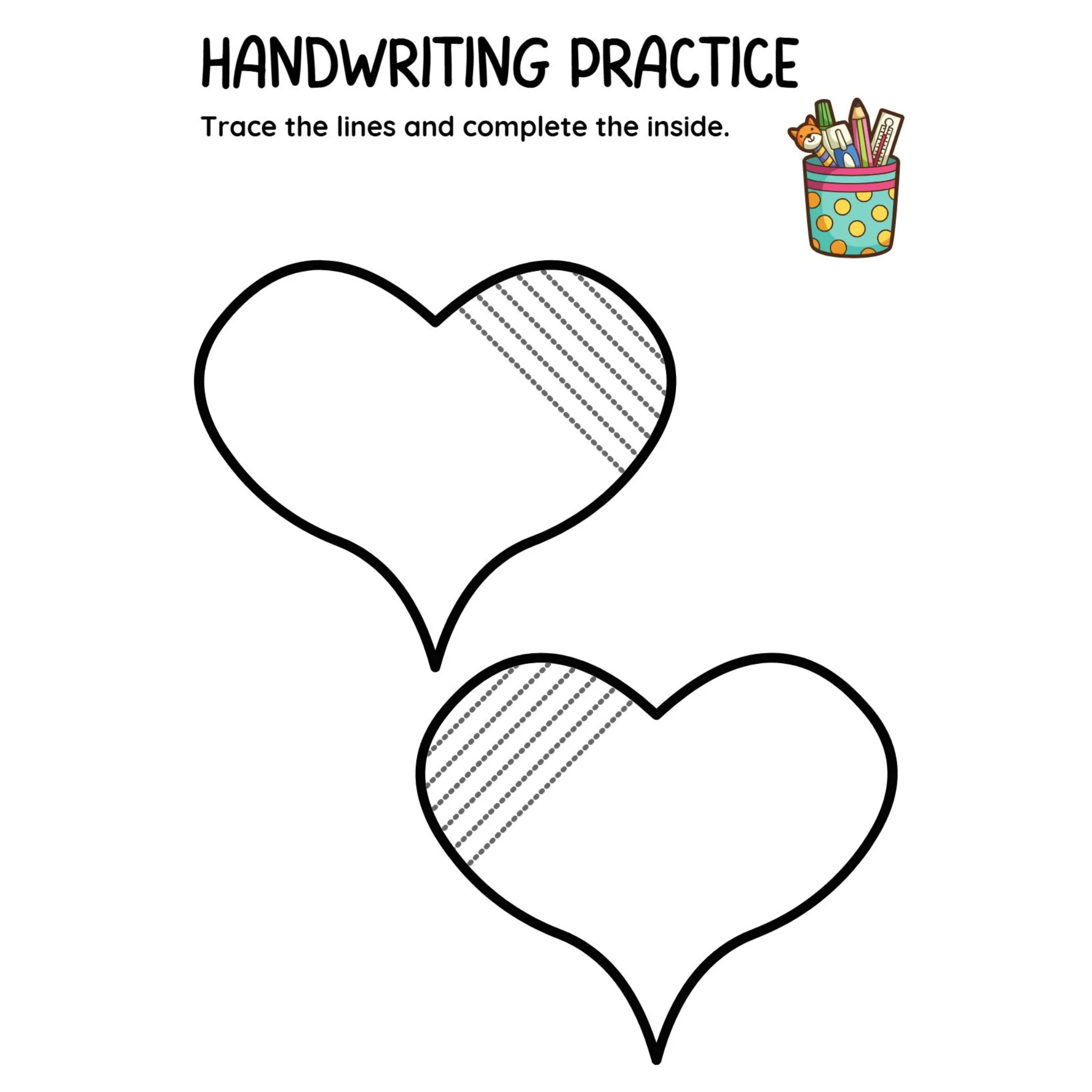 Trace the Lines Complete the Picture Workbook - Image 3