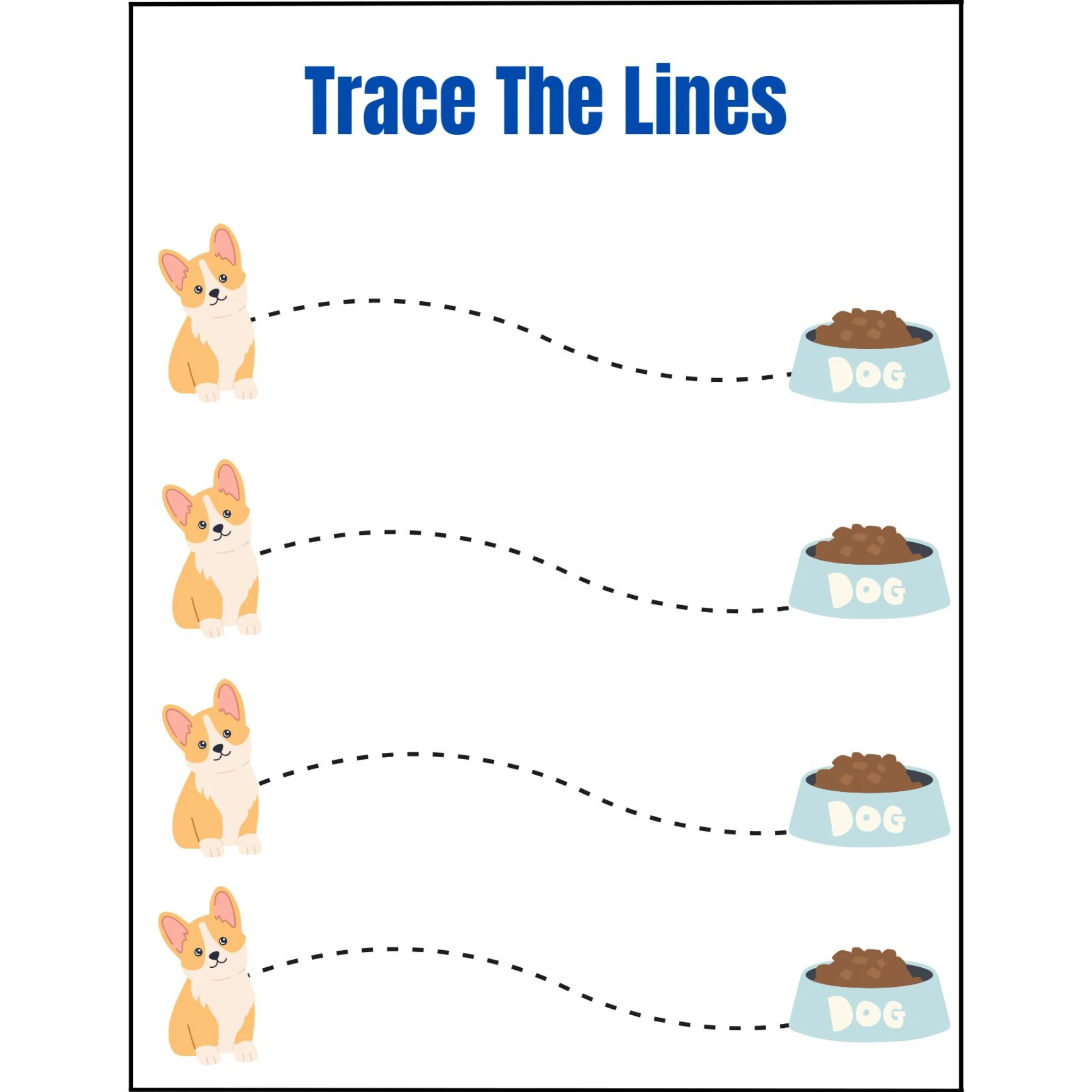 Trace the Lines Fine Motor Practice - Image 4