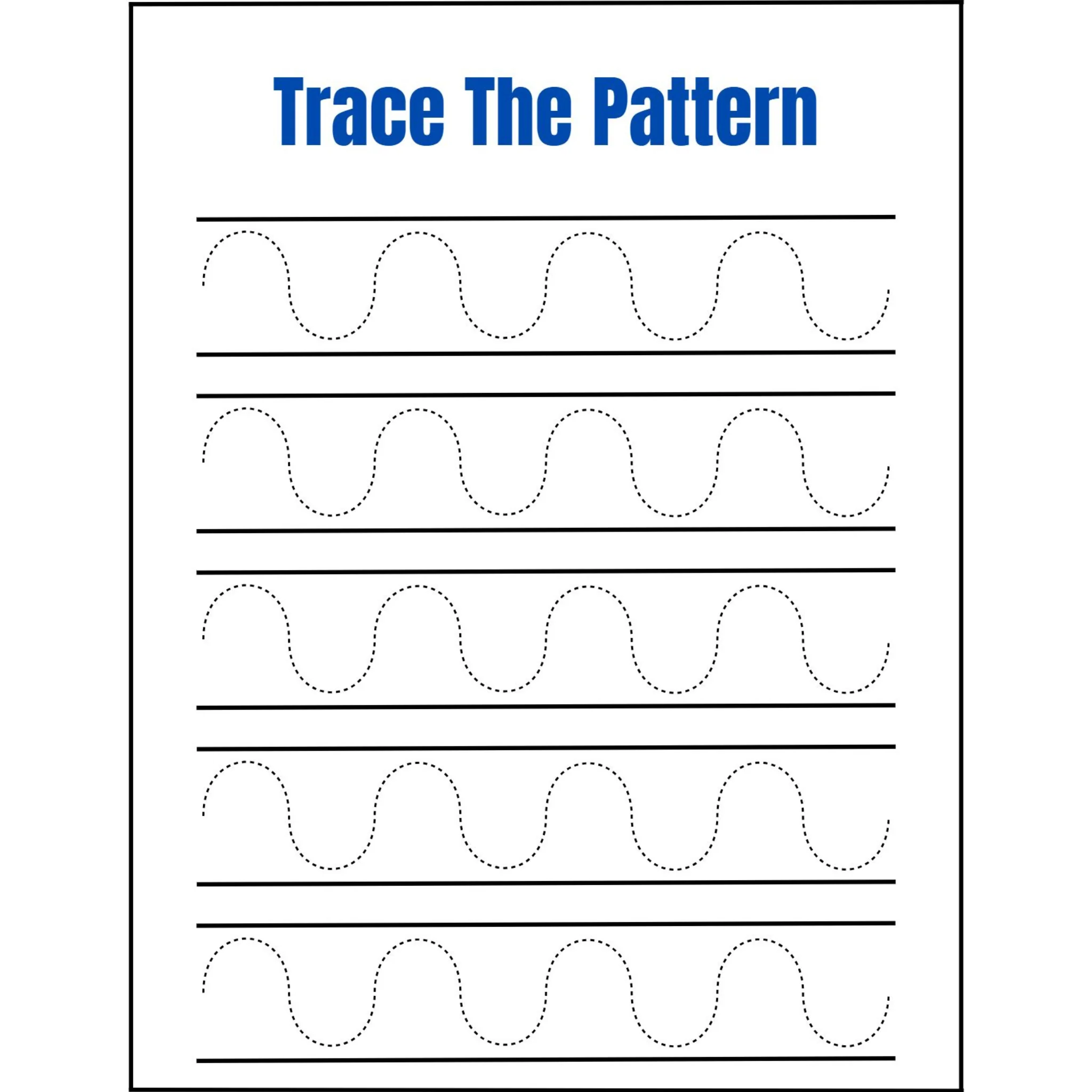 Trace the Number Workbook - Image 2