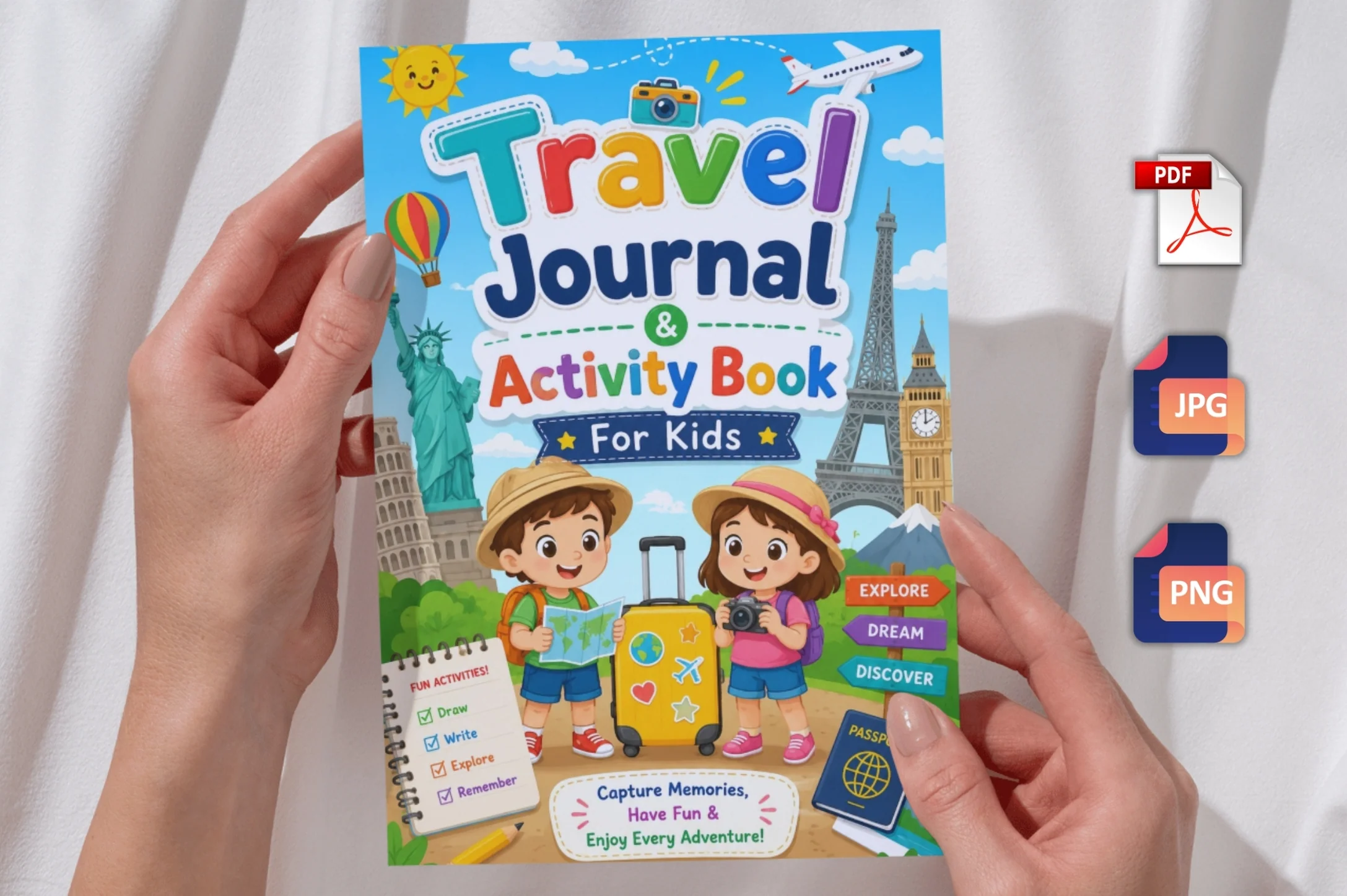 Travel Activity For Kids Journal - Image 5