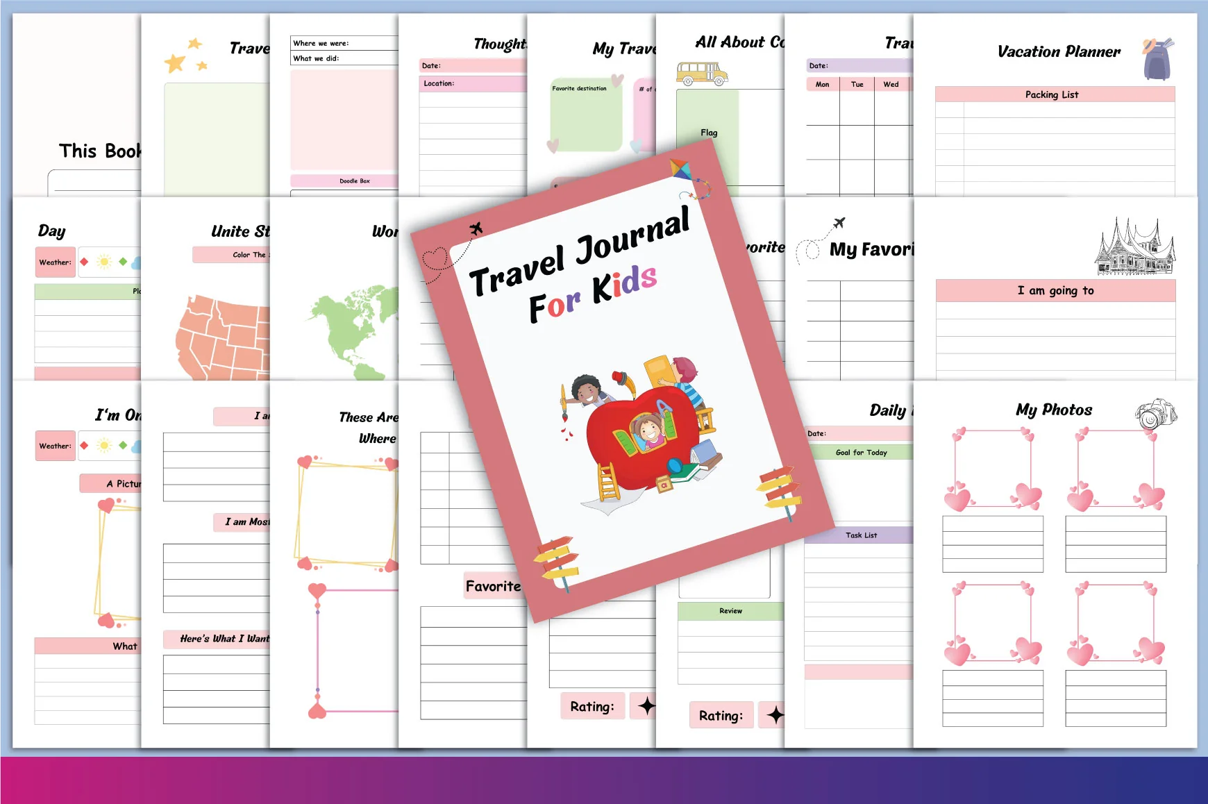 Travel Journal for Kids - Image 2