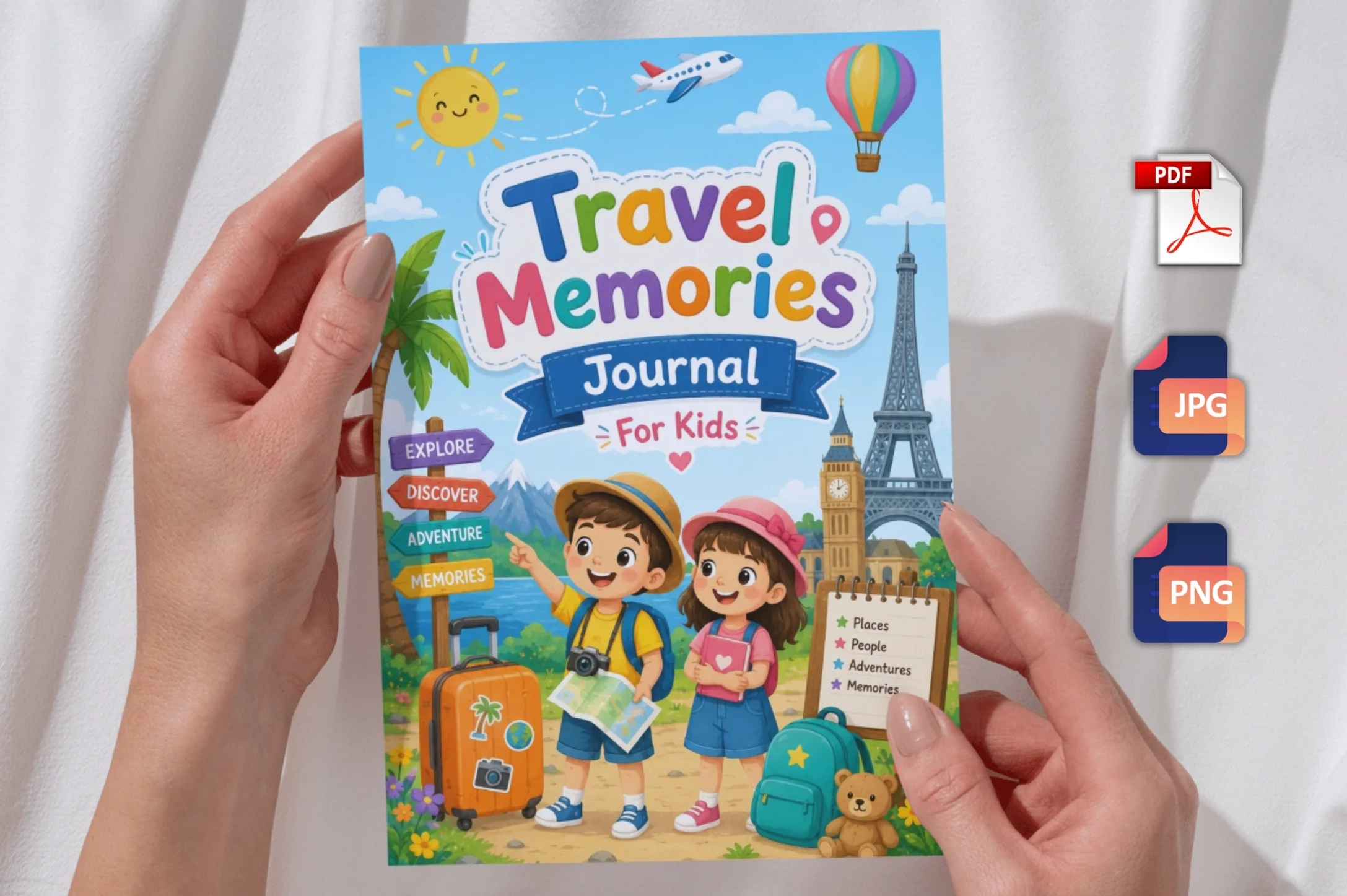 Travel Memories For Kids Journal - Image 5