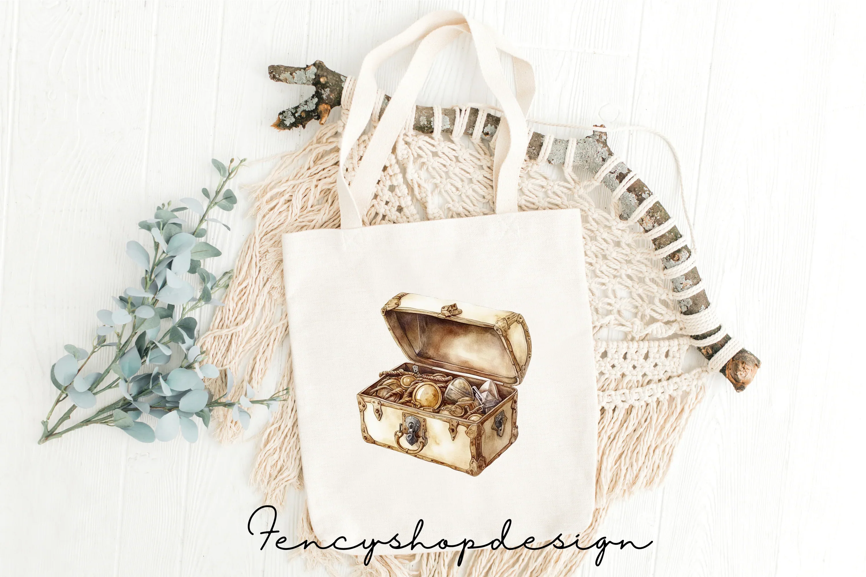 Treasure Chest Map Clipart Bundle - Image 8