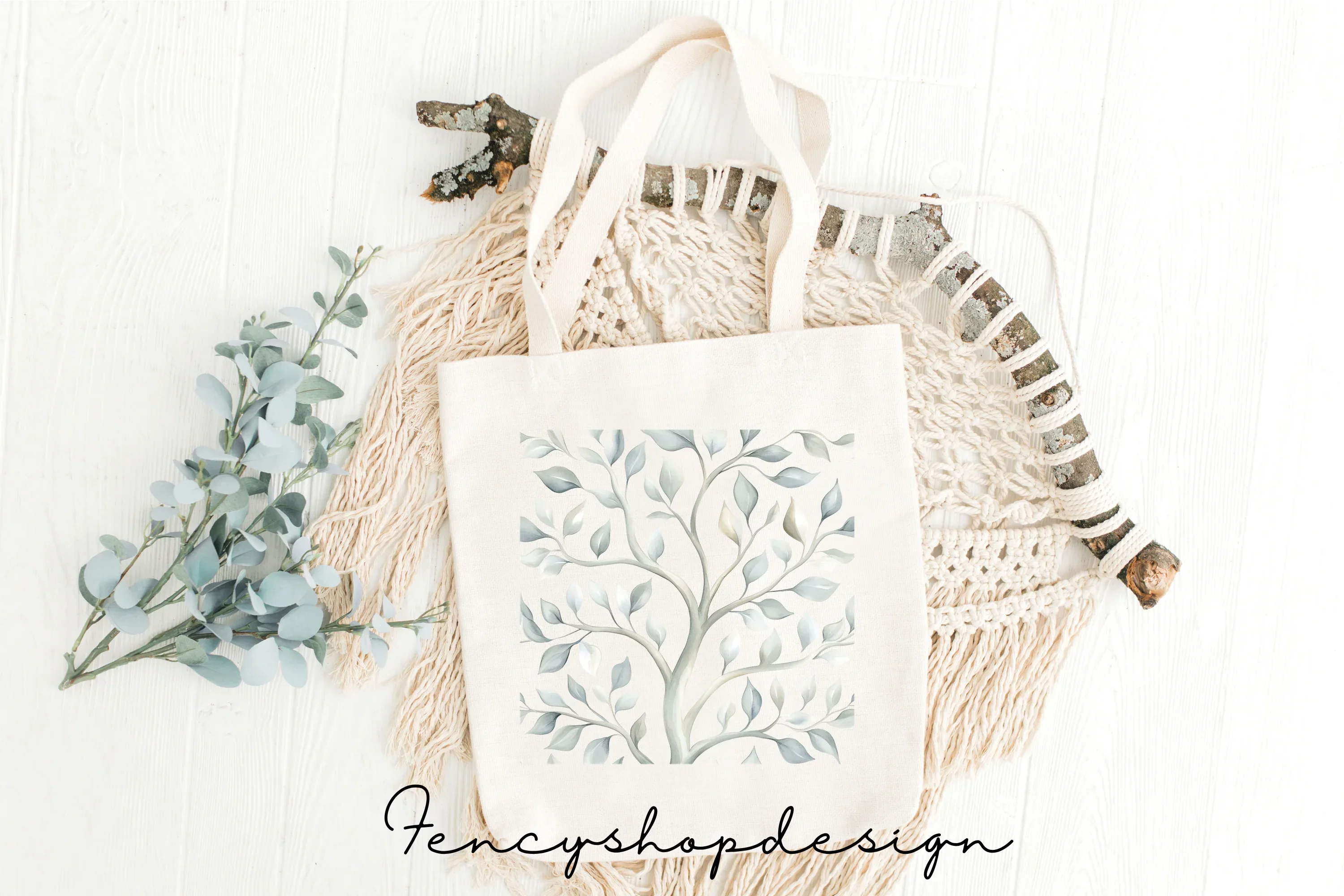 Tree Illustrations Clipart Bundle - Image 8