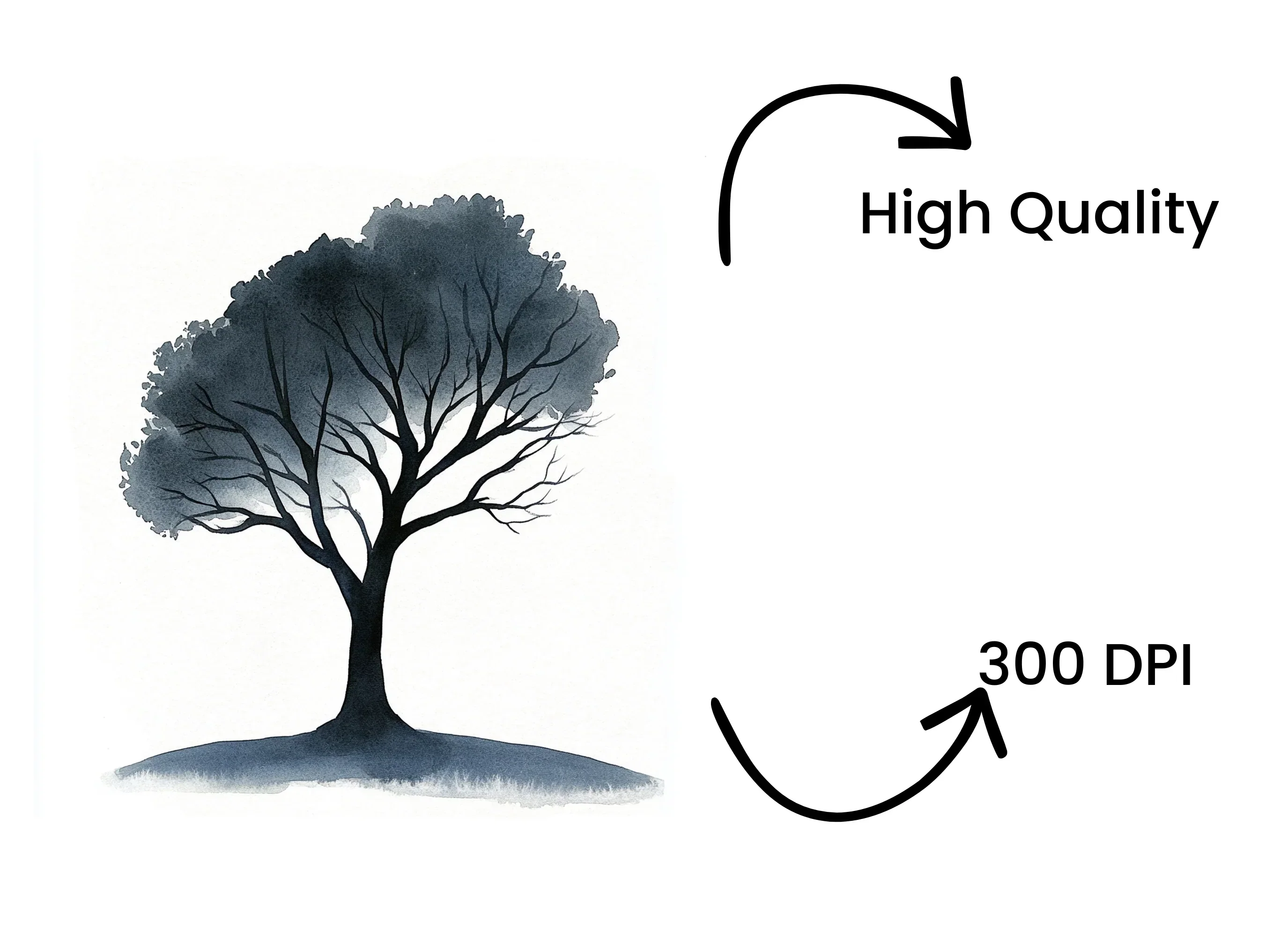 Tree Silhouettes Clipart Bundle - Image 4