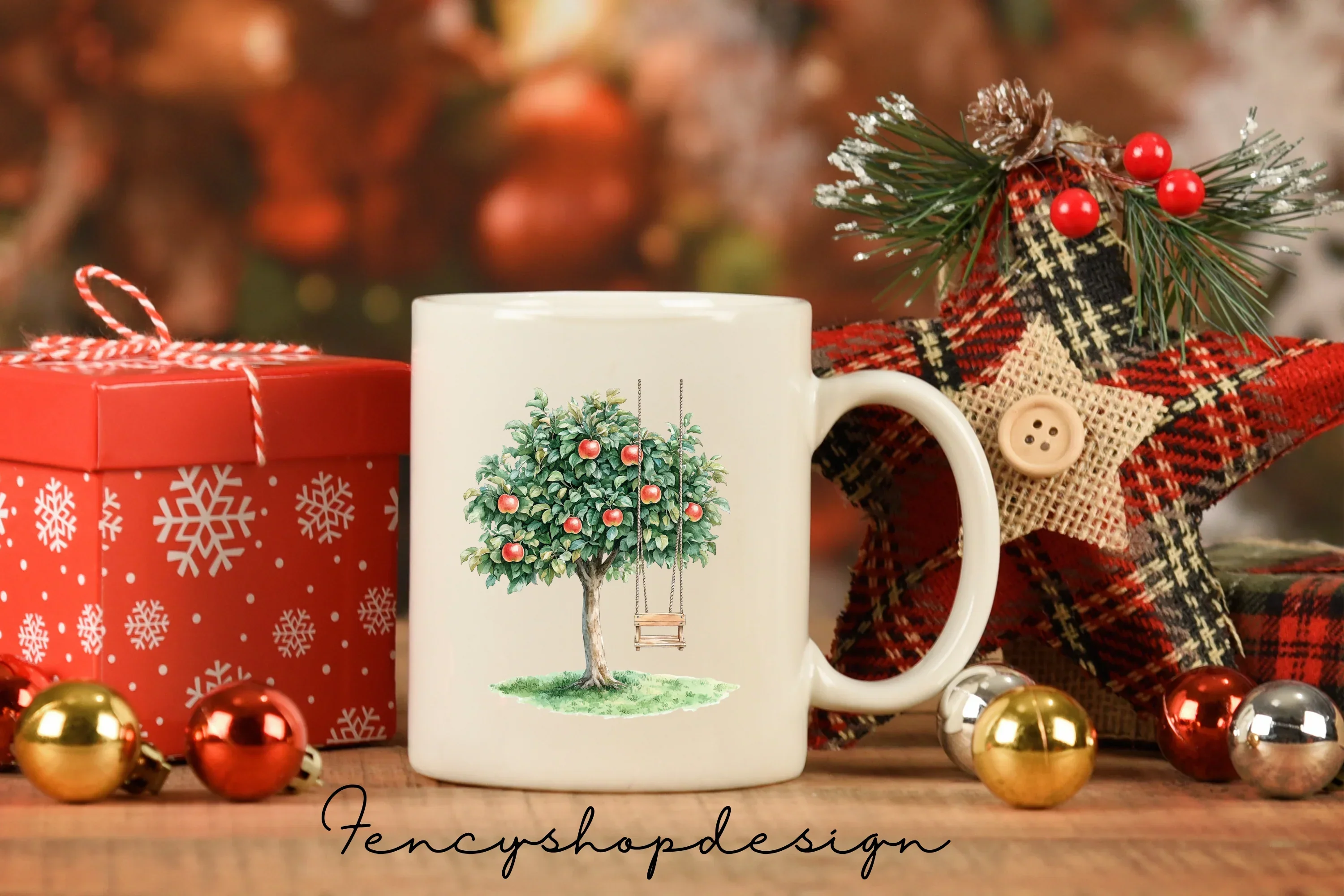 Tree Swings Clipart Bundle - Image 3