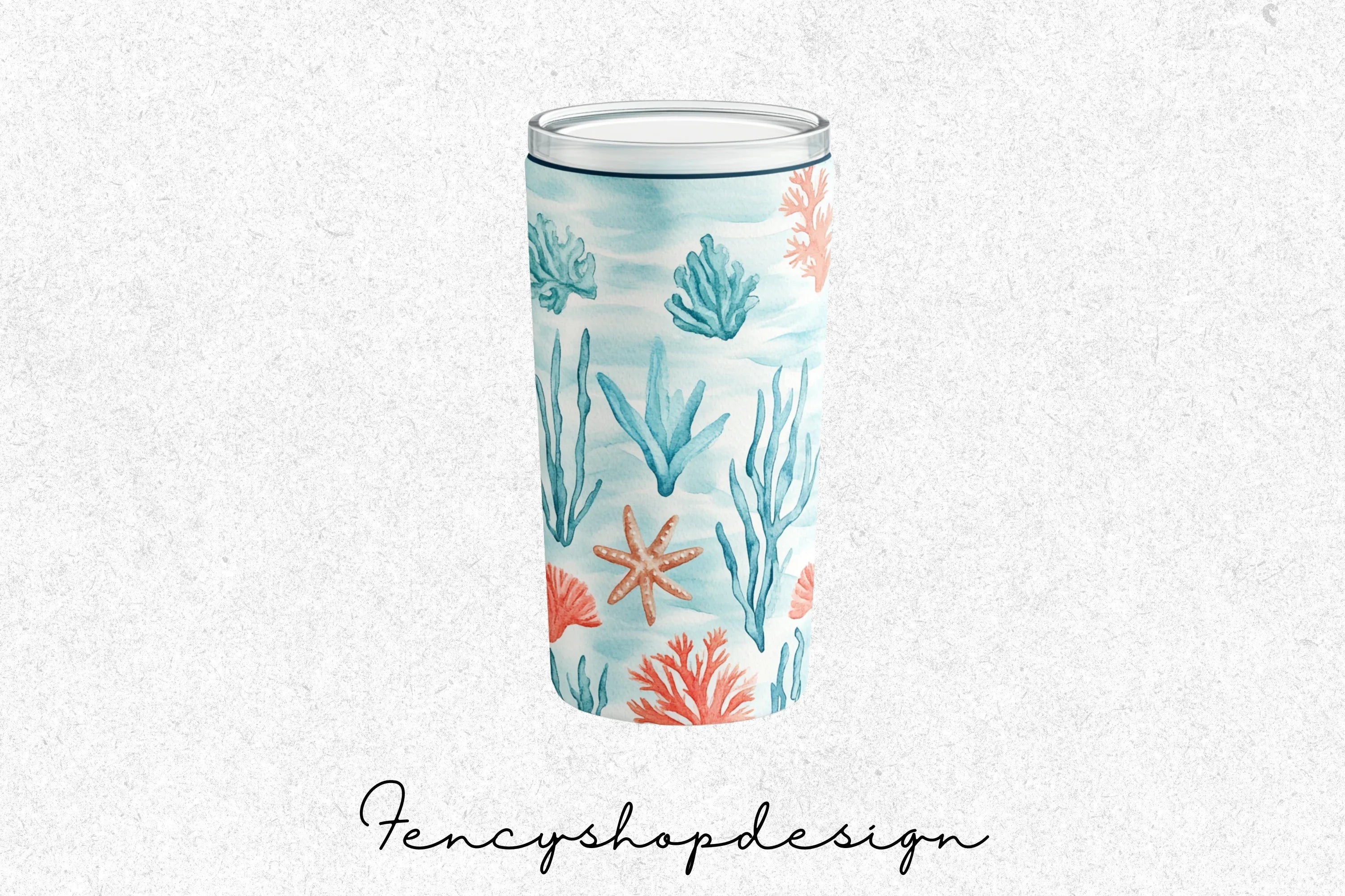 Tropical Summer Tumbler Clipart Bundle - Image 4