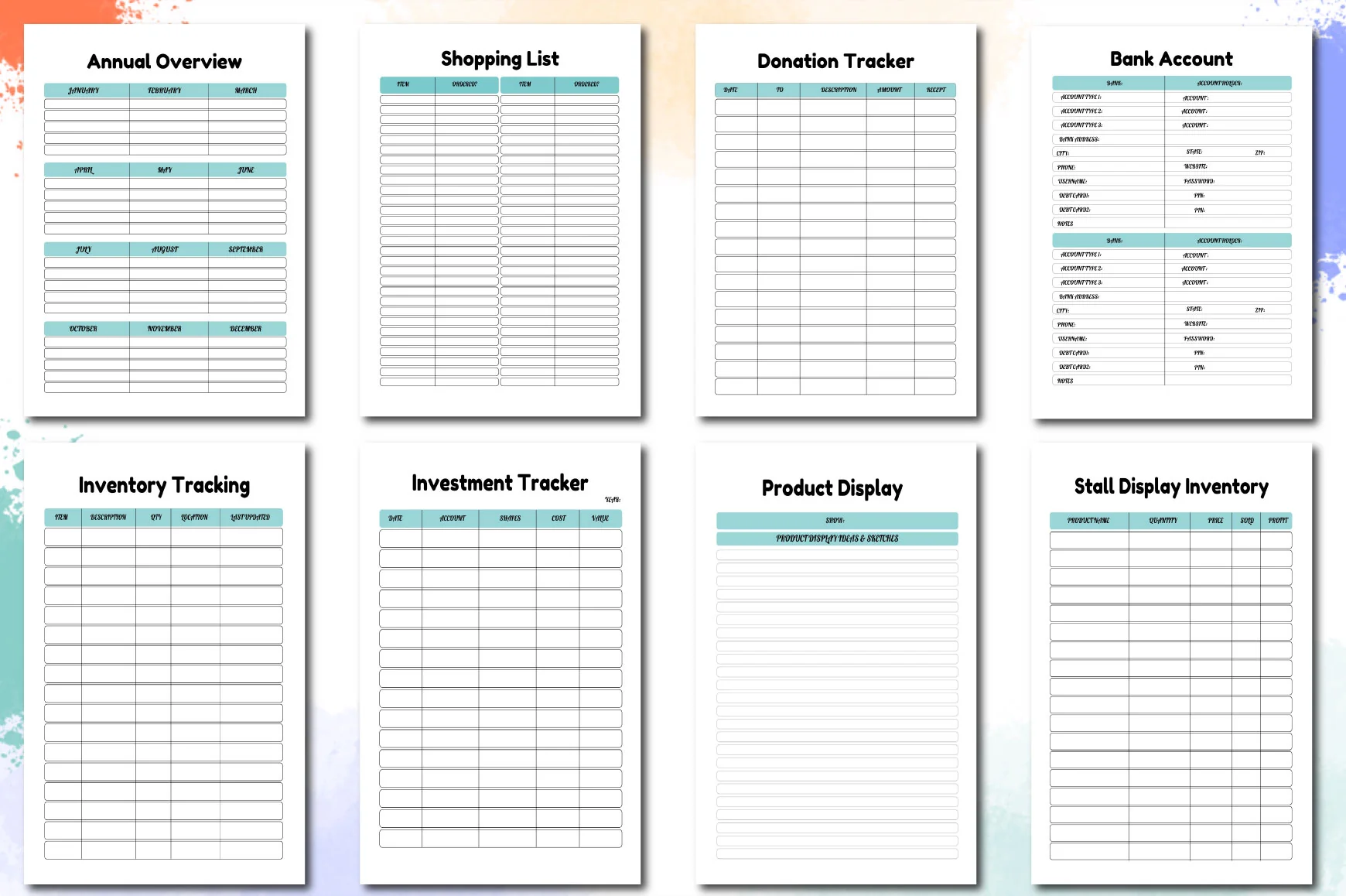 Tumbler Business Planner - Image 2