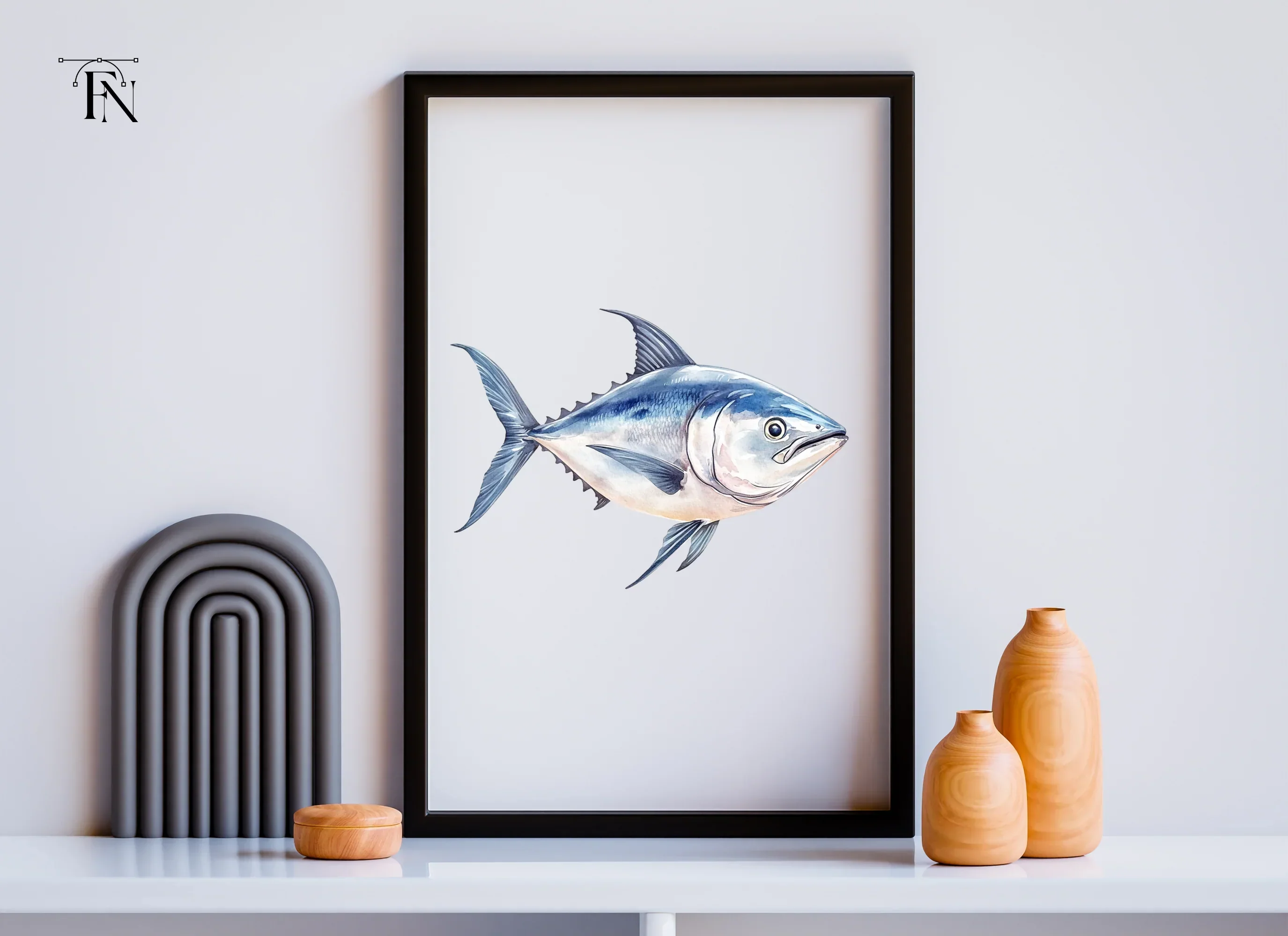 Tuna Fish Clipart Bundle - Image 3