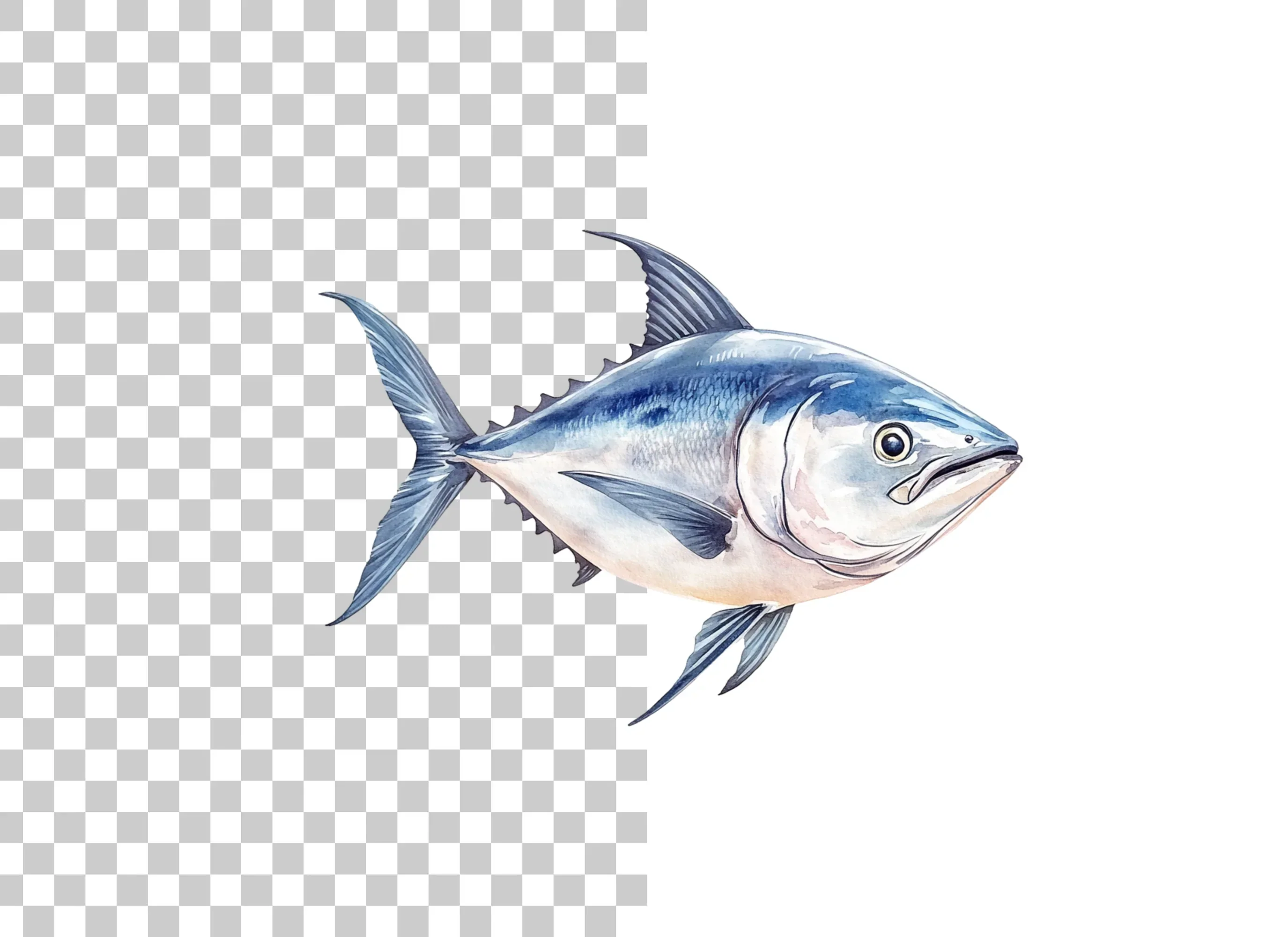 Tuna Fish Clipart Bundle - Image 6