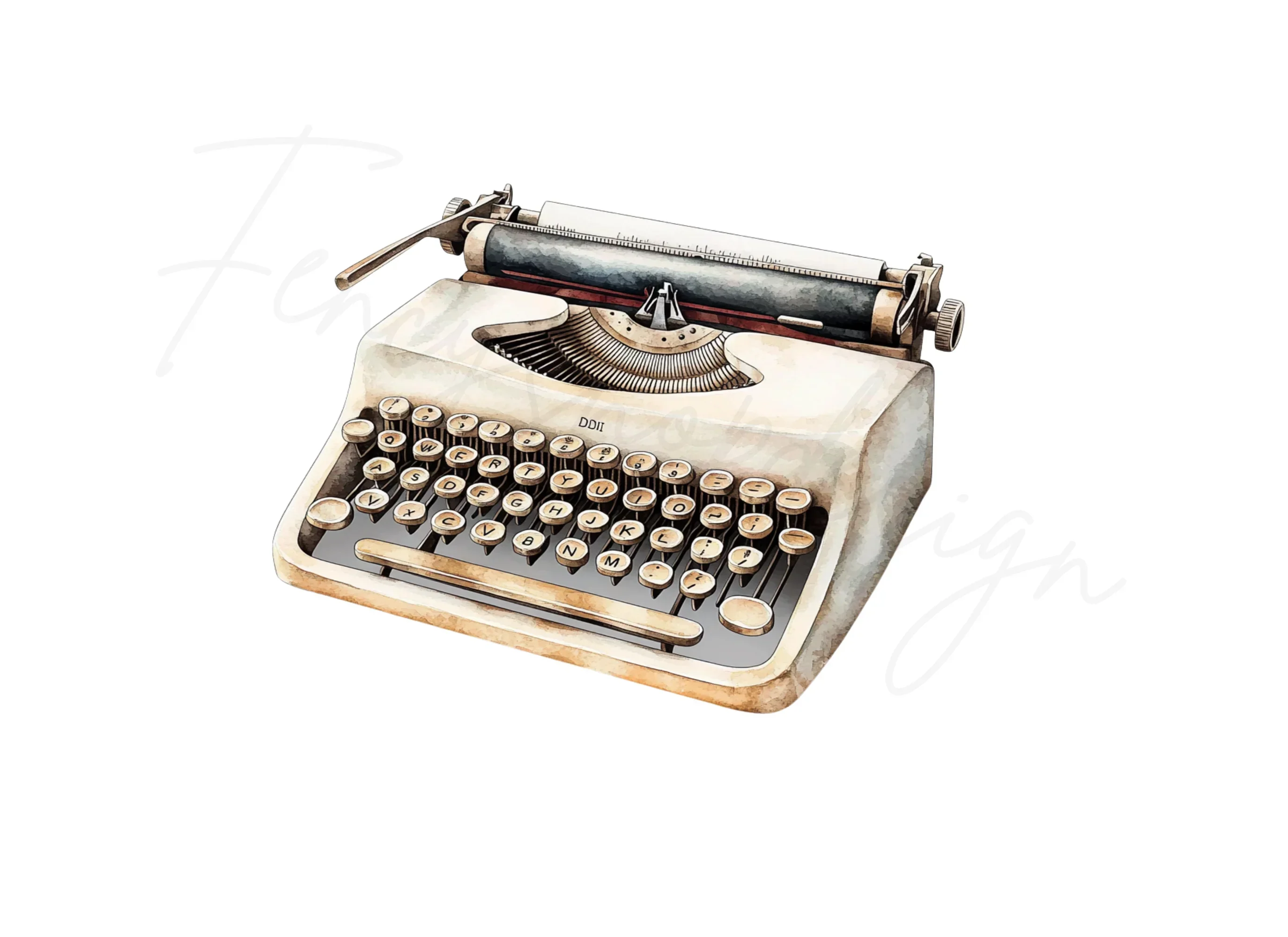Typewriter Clipart Bundle - Image 2